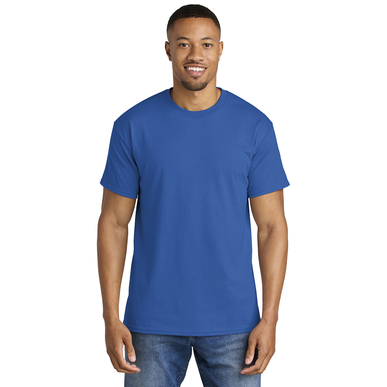 Gildan 8000 DryBlend T-Shirt - Royal | Full Source