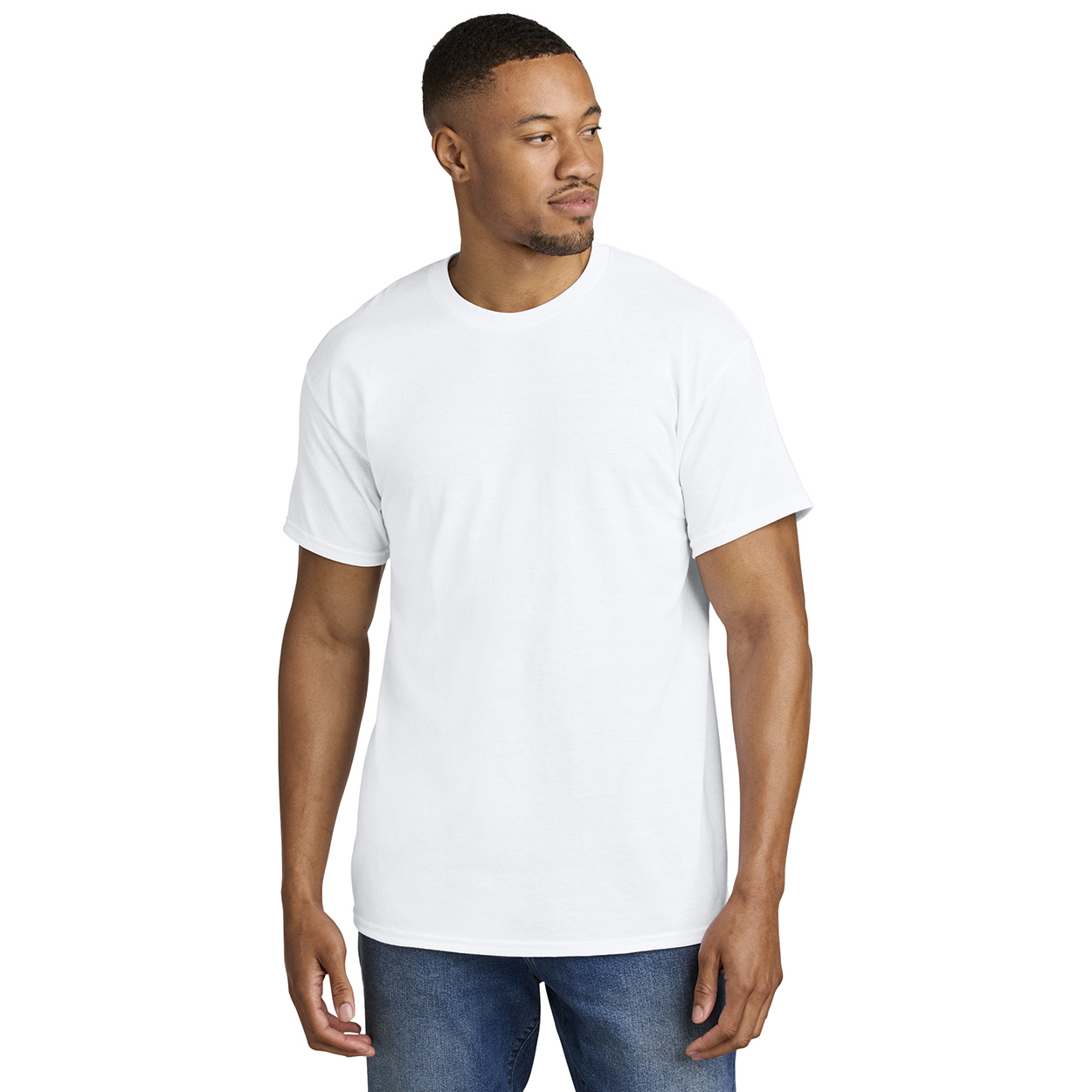 Gildan 8000 DryBlend T-Shirt - White | Full Source