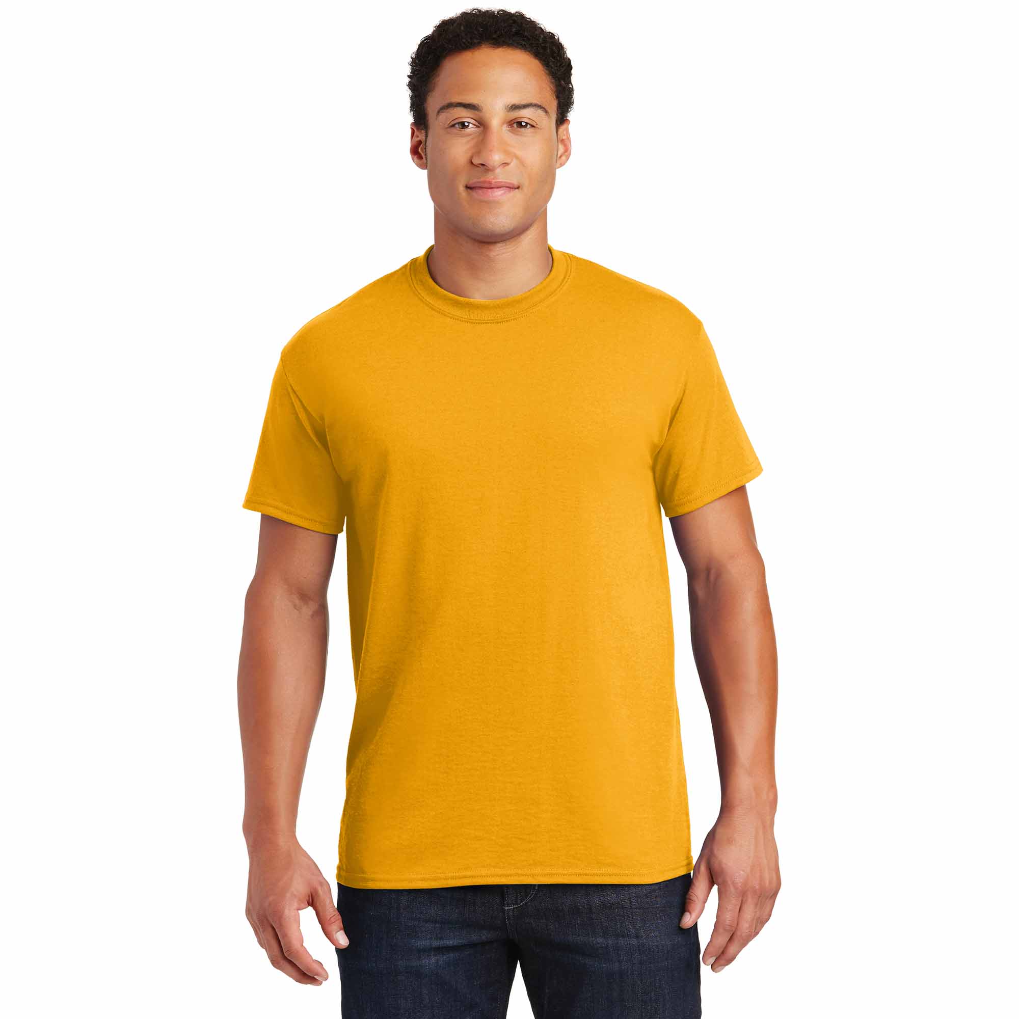 Gildan 8000 DryBlend T-Shirt - Gold | FullSource.com