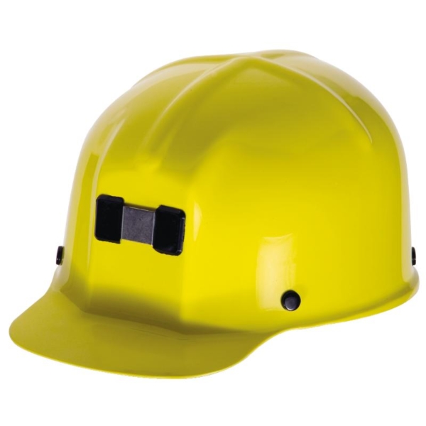 MSA 91585 ComfoCap Mining Hard Hat StazOn Suspension Yellow
