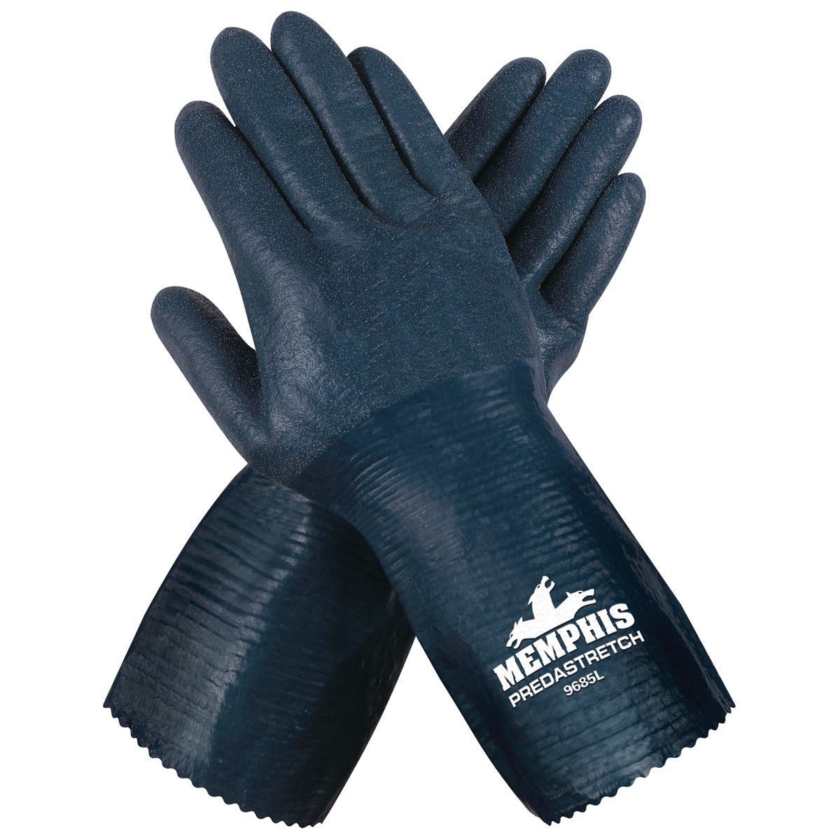 MCR 9786 Memphis Predalite Lined Light Nitrile Glove w/ Coated Safety