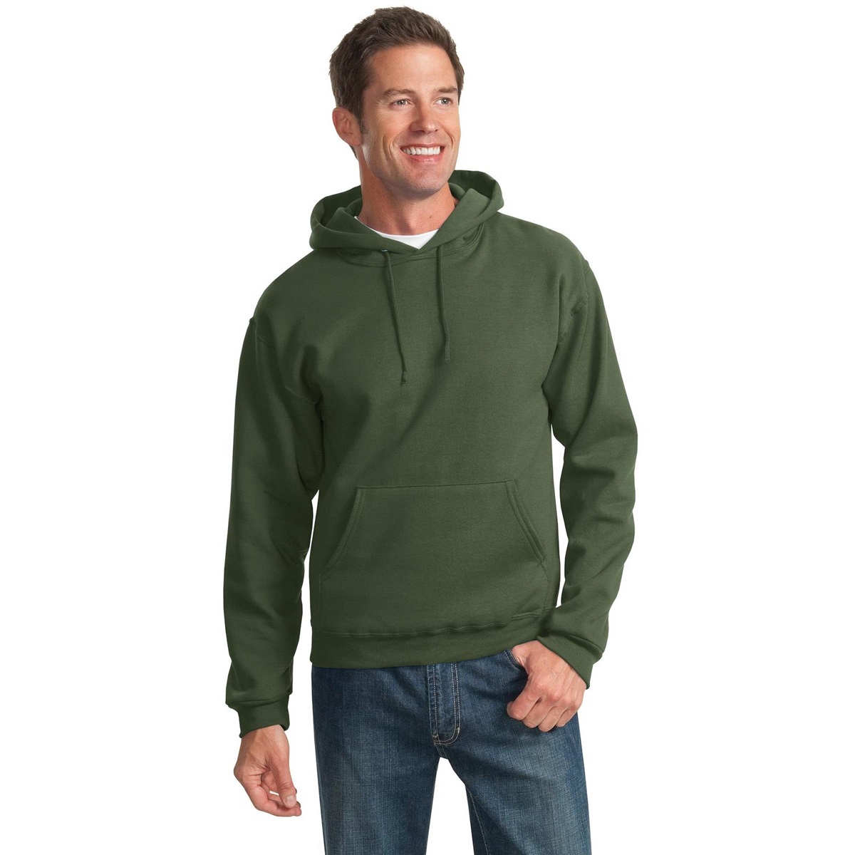 green military hoodie