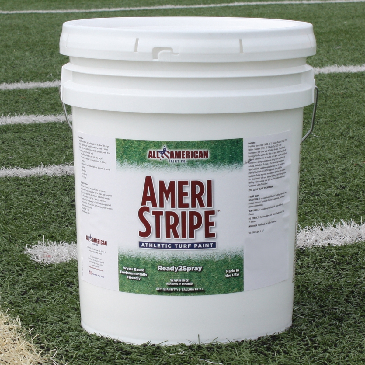 Krylon Line-Up Bulk Athletic Field Marking Paint - White - Concentrated