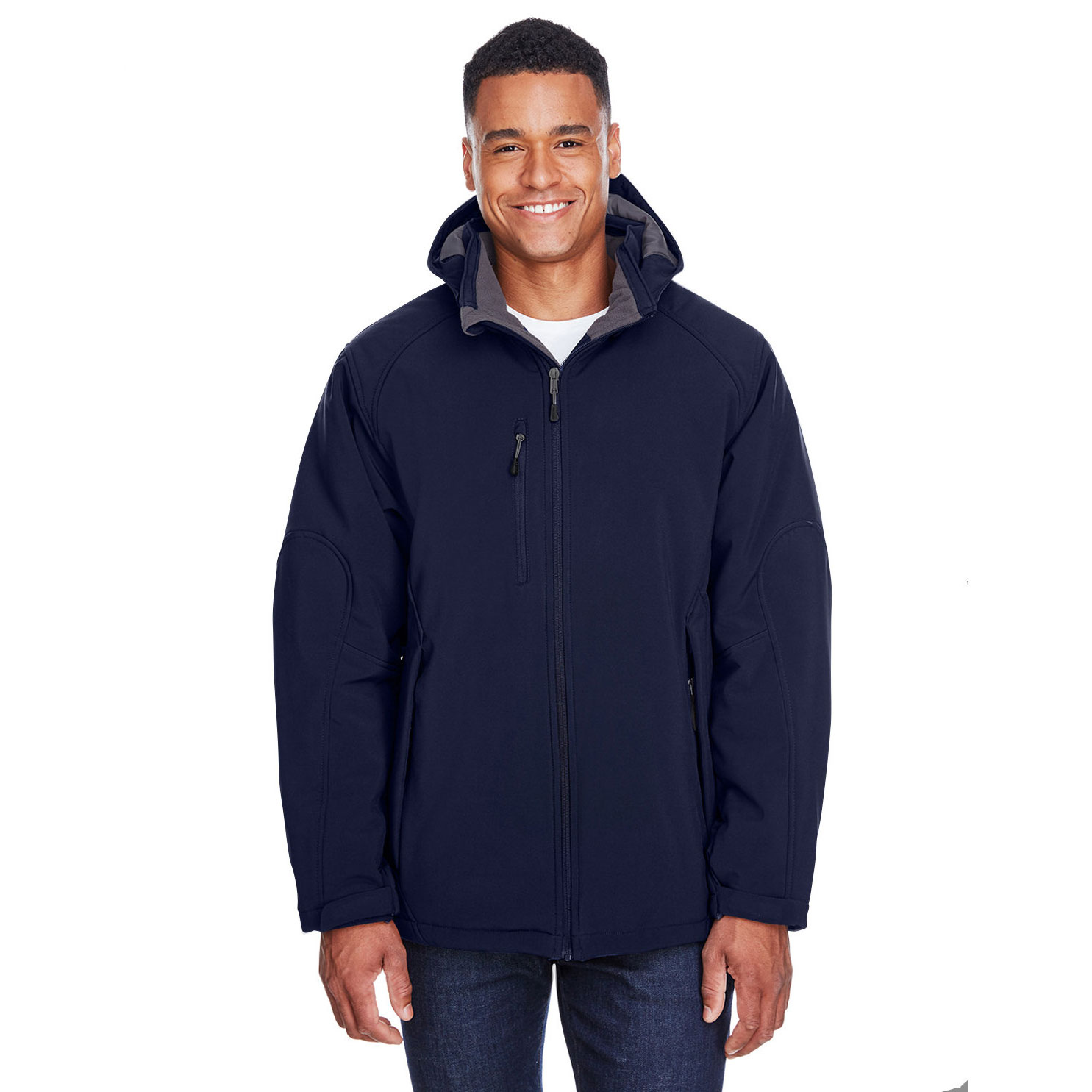 North End 88159 Men's Glacier Insulated Three Layer Fleece Bonded