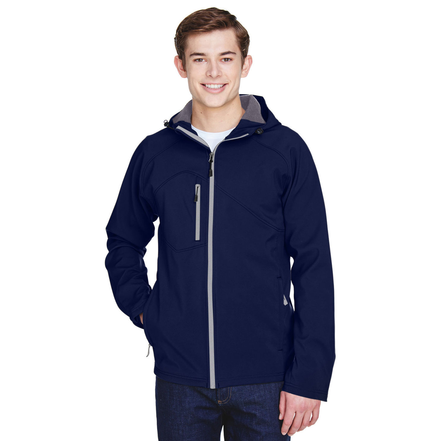 North End 88166 Men's Prospect Two Layer Fleece Bonded Soft