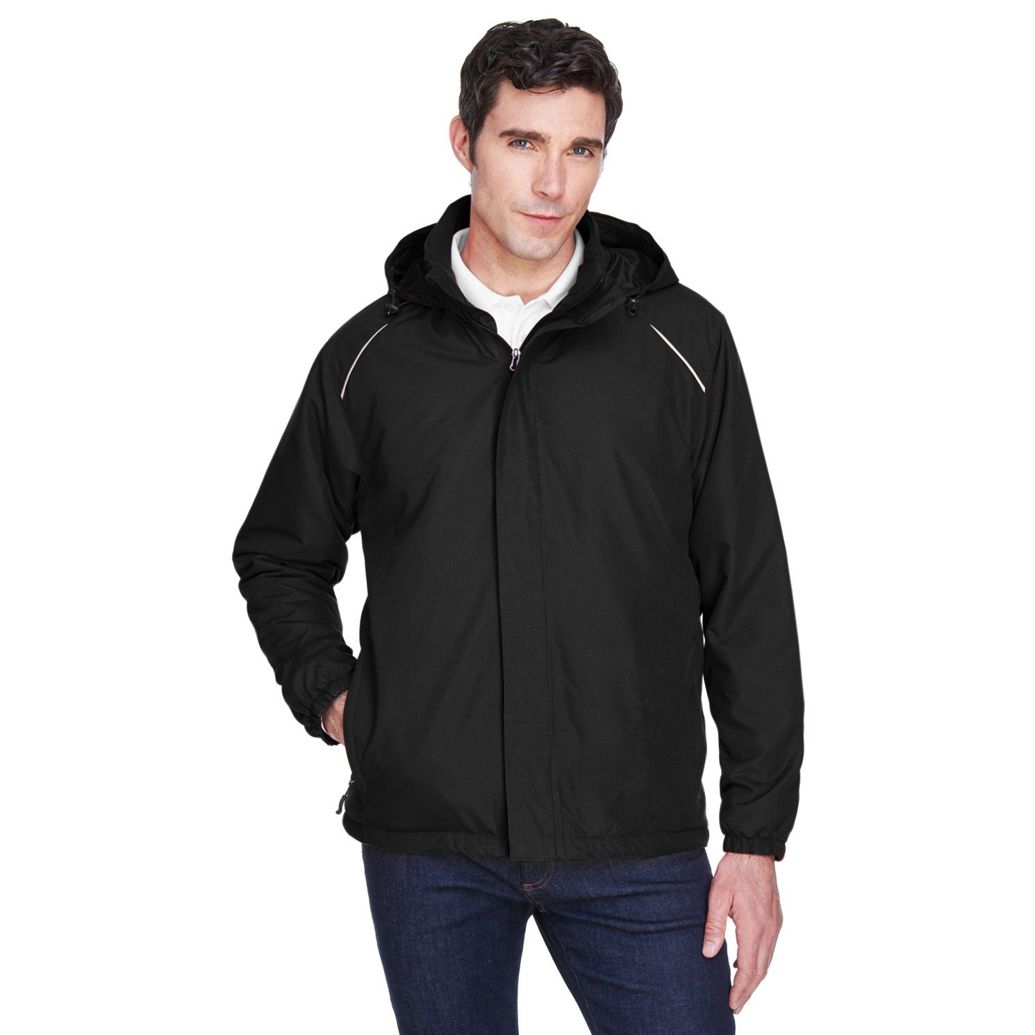 Core 365 88189T Men's Tall Brisk Insulated Jacket - Black | Full Source