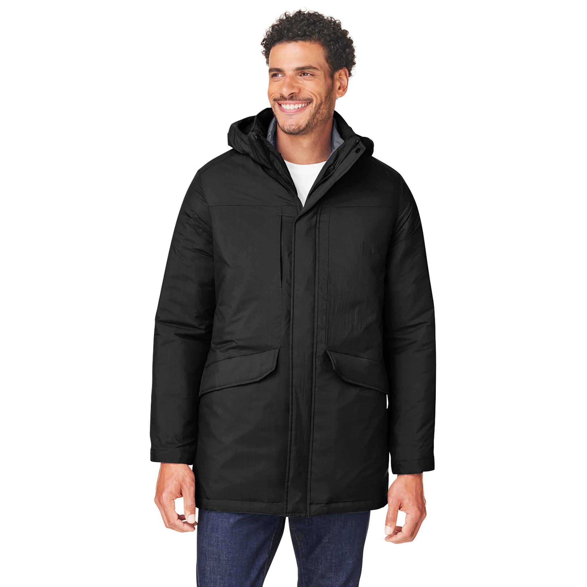 Core 365 CE725 Inspire 3-in-1 Jacket with Insulated Liner - Black