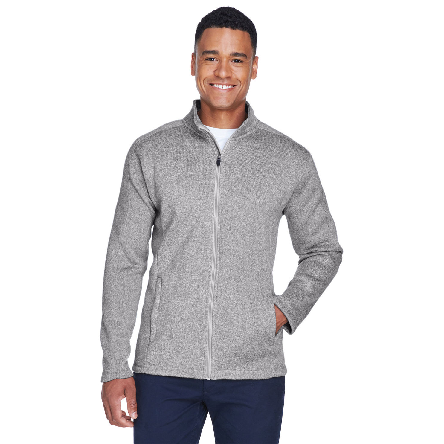 TY ペ-ジ G/FORE 長袖 グレー Mサイズ AB-DG793-Grey-Heather-A.jpg