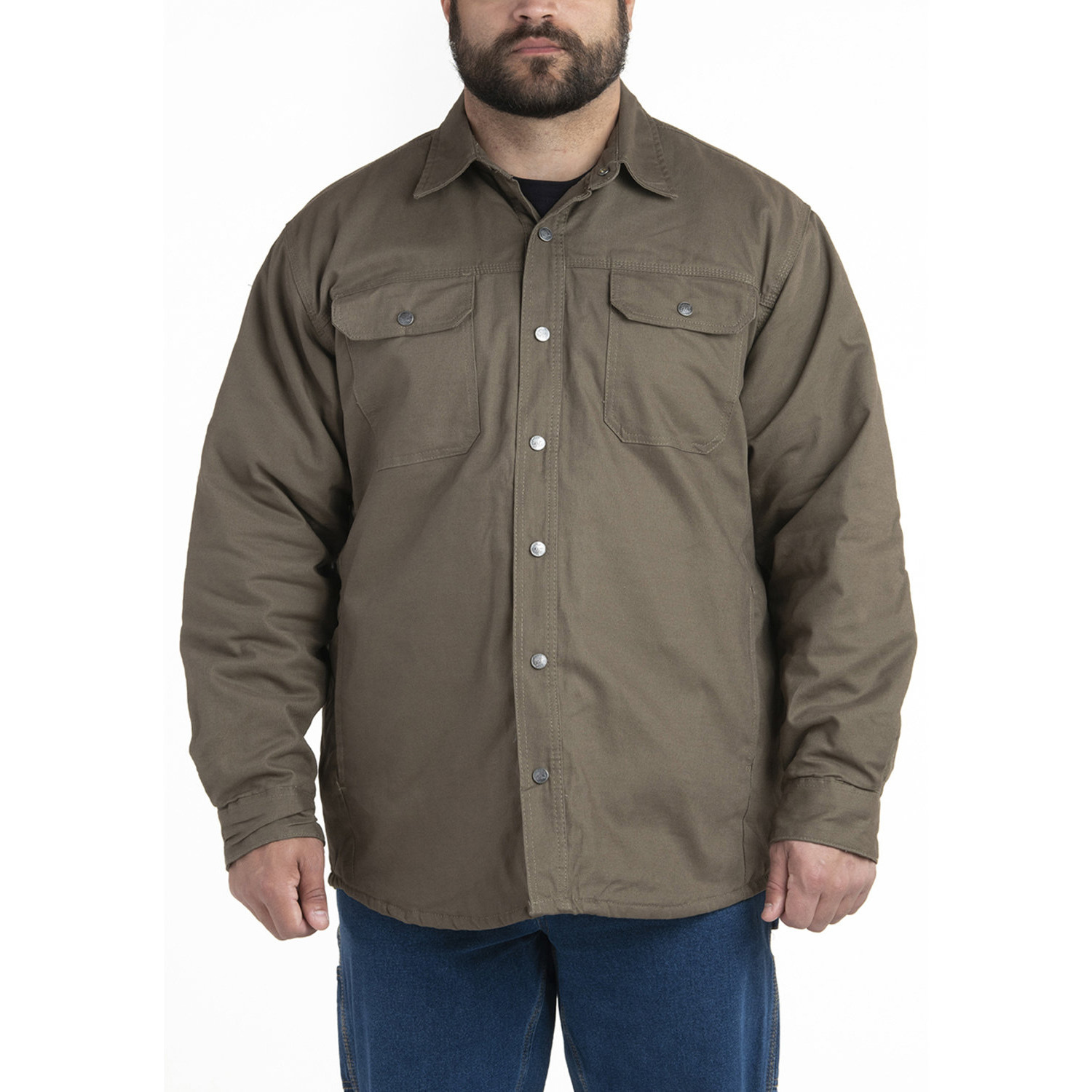 Berne SH67 Caster Shirt Jacket Sage Full Source