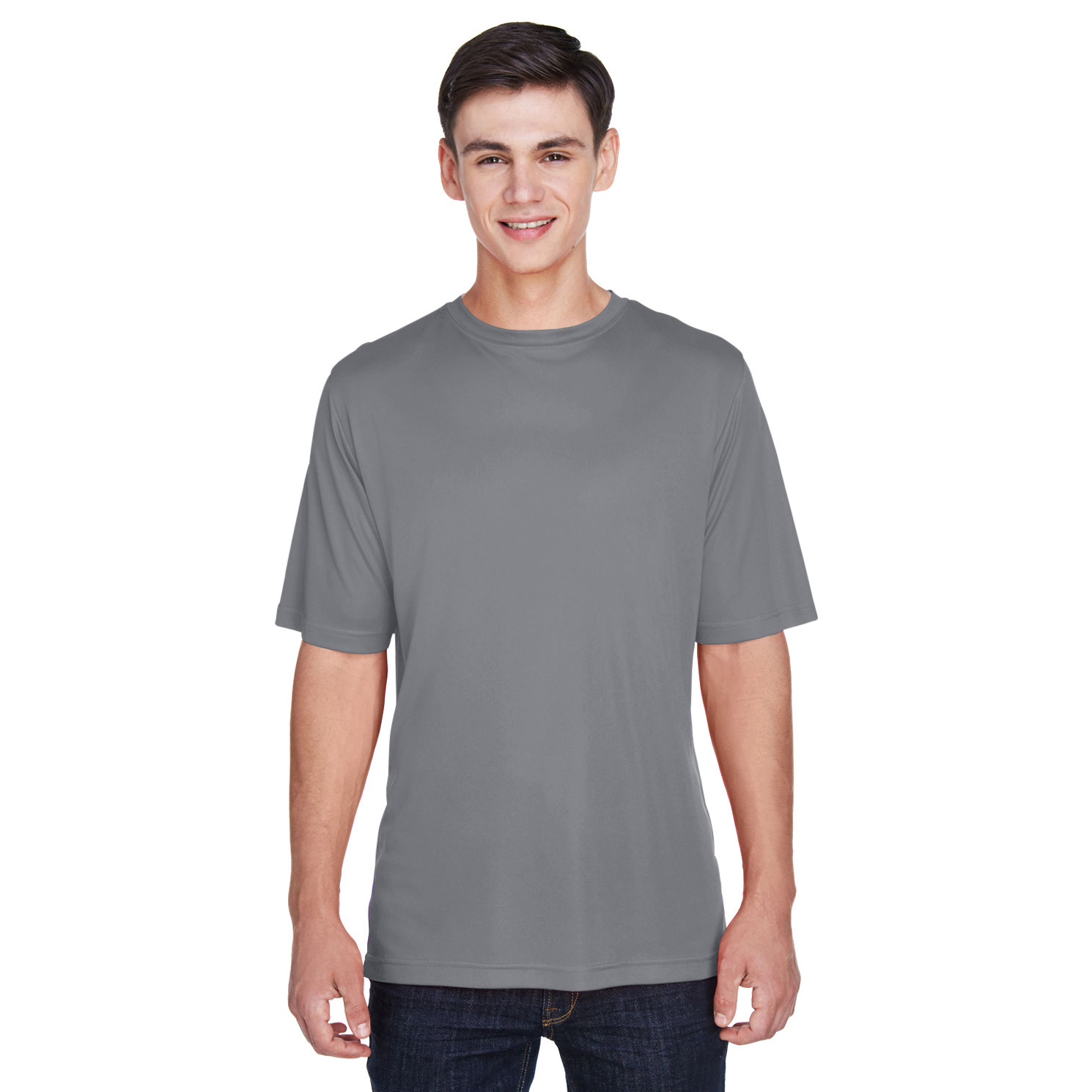 Team 365 TT11 Men's Zone Performance T-Shirt - Sport Graphite