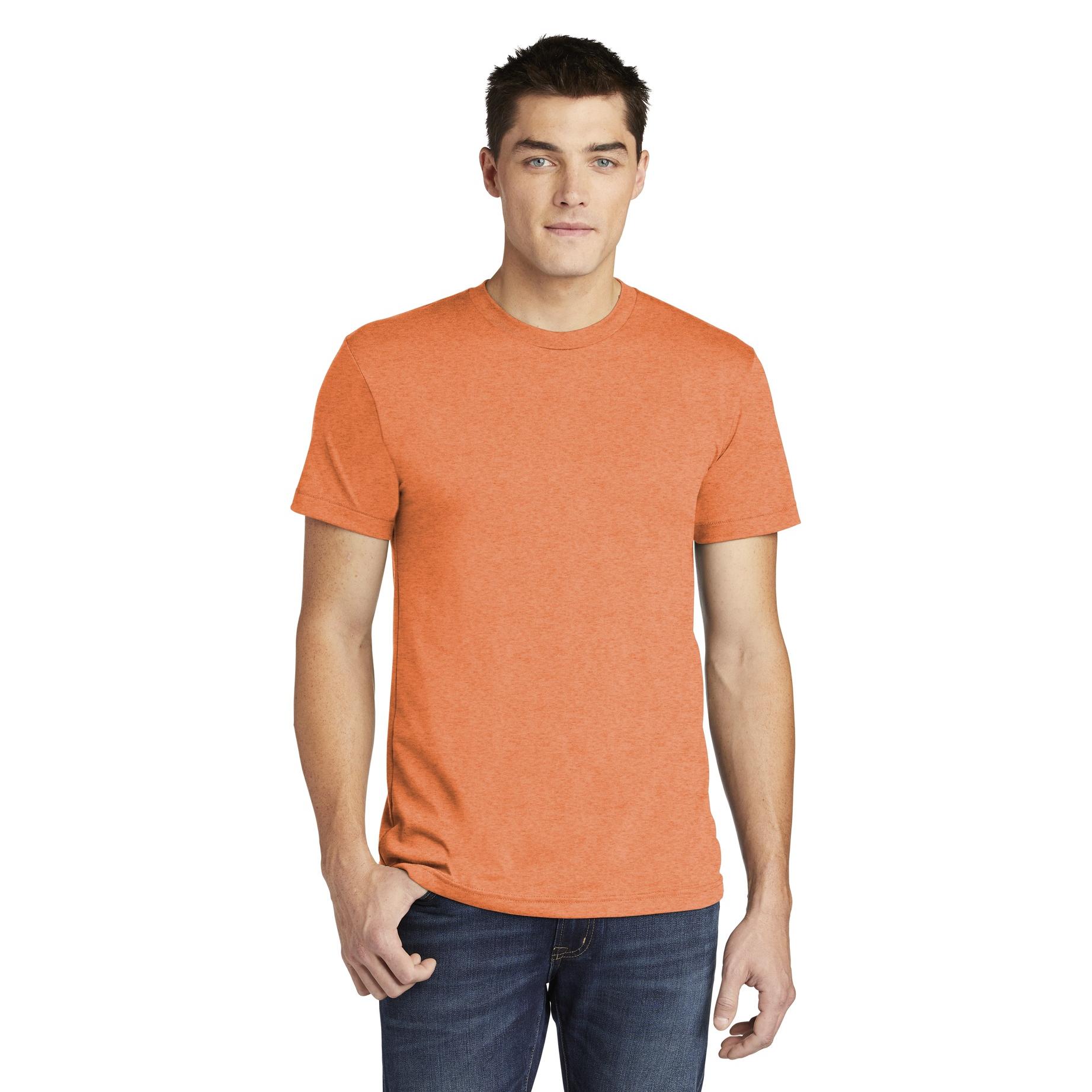 heather orange t shirt