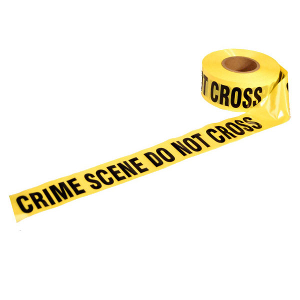 Crime Scene Do Not Cross Tape 1000 Ft Roll 4 Mil Fullsource Com