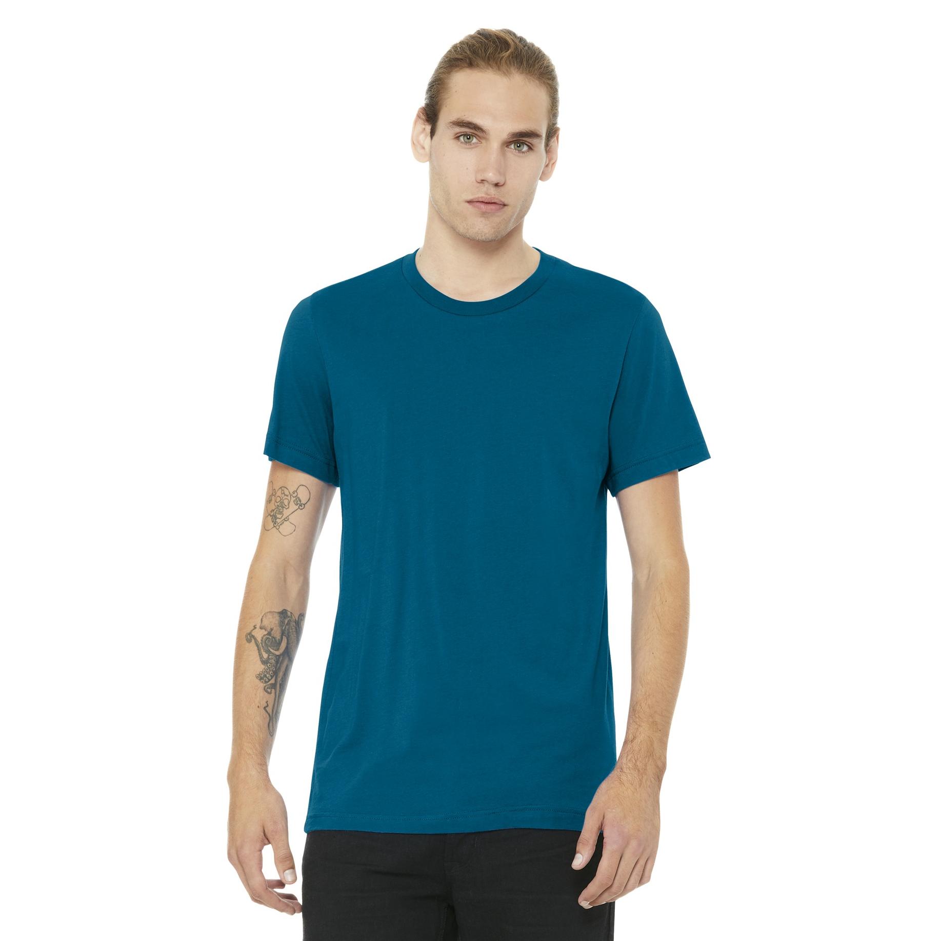 Bella + Canvas BC3001 Unisex Jersey Short Sleeve Tee - Deep Teal