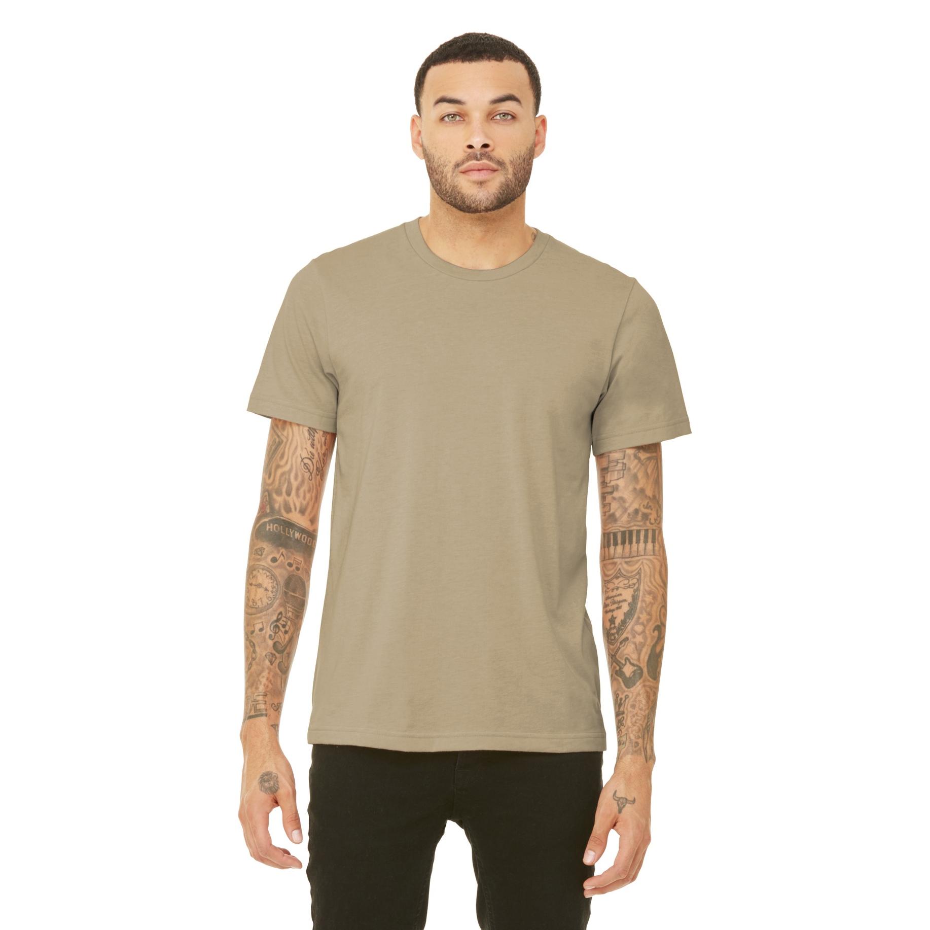 Bella + Canvas BC3413 Unisex Triblend Short Sleeve Tee - Tan Triblend ...