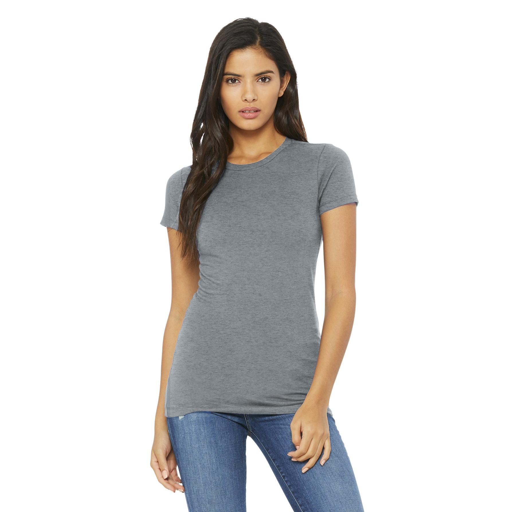 Bella + Canvas BC6004 Women's The Favorite Tee - Athletic Heather ...