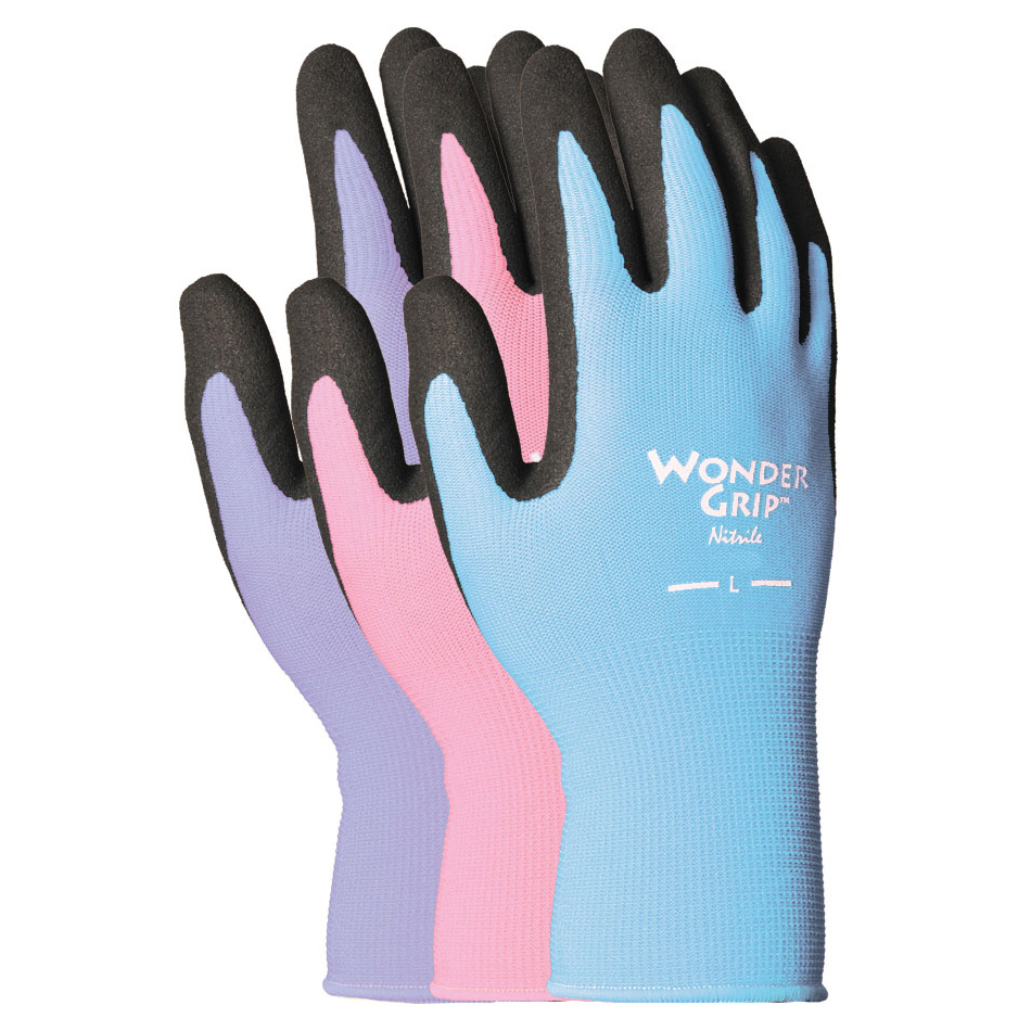 Bellingham Wonder Grip Lightweight Nitrile Palm Glove, Assorted Colors