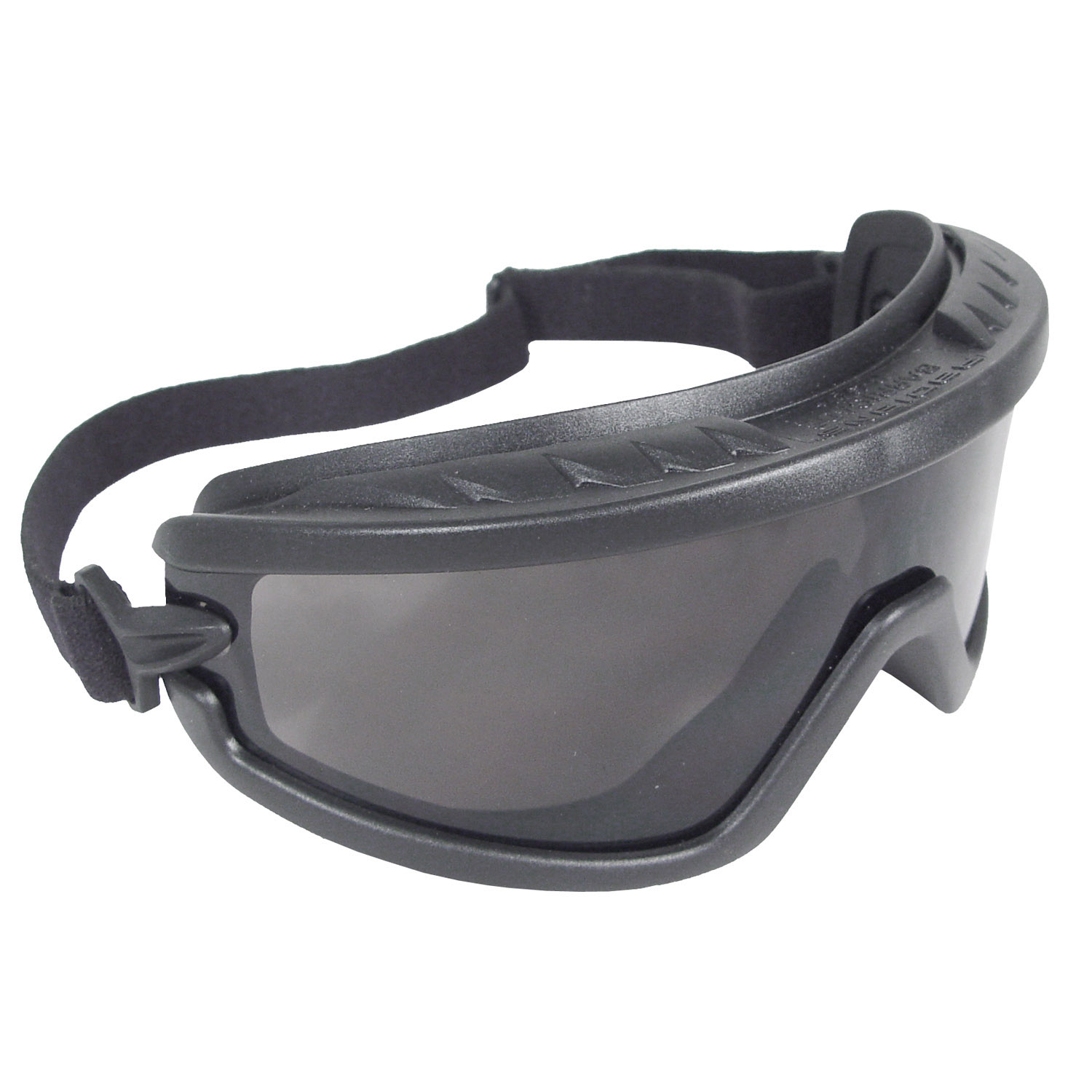Radians BG1-10 Barricade Lightweight Clear Lens Compact Goggle with Adjustable Elastic Strap