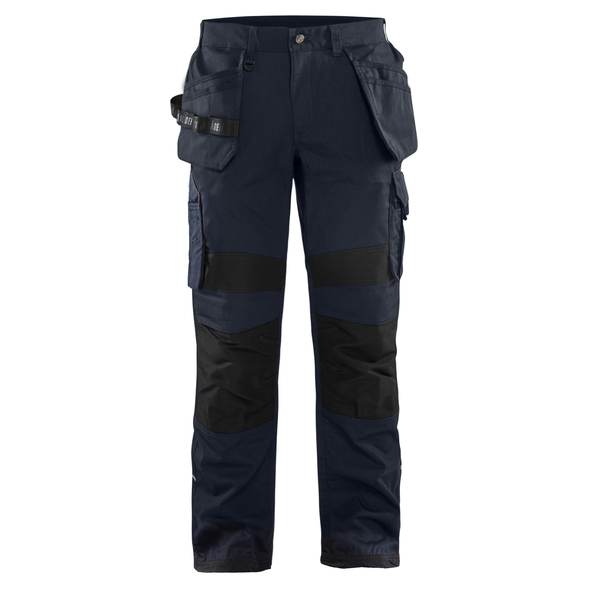 【BAON】Lukatsu Washed Black Blue Pants BLAK-169113308600-A.jpg
