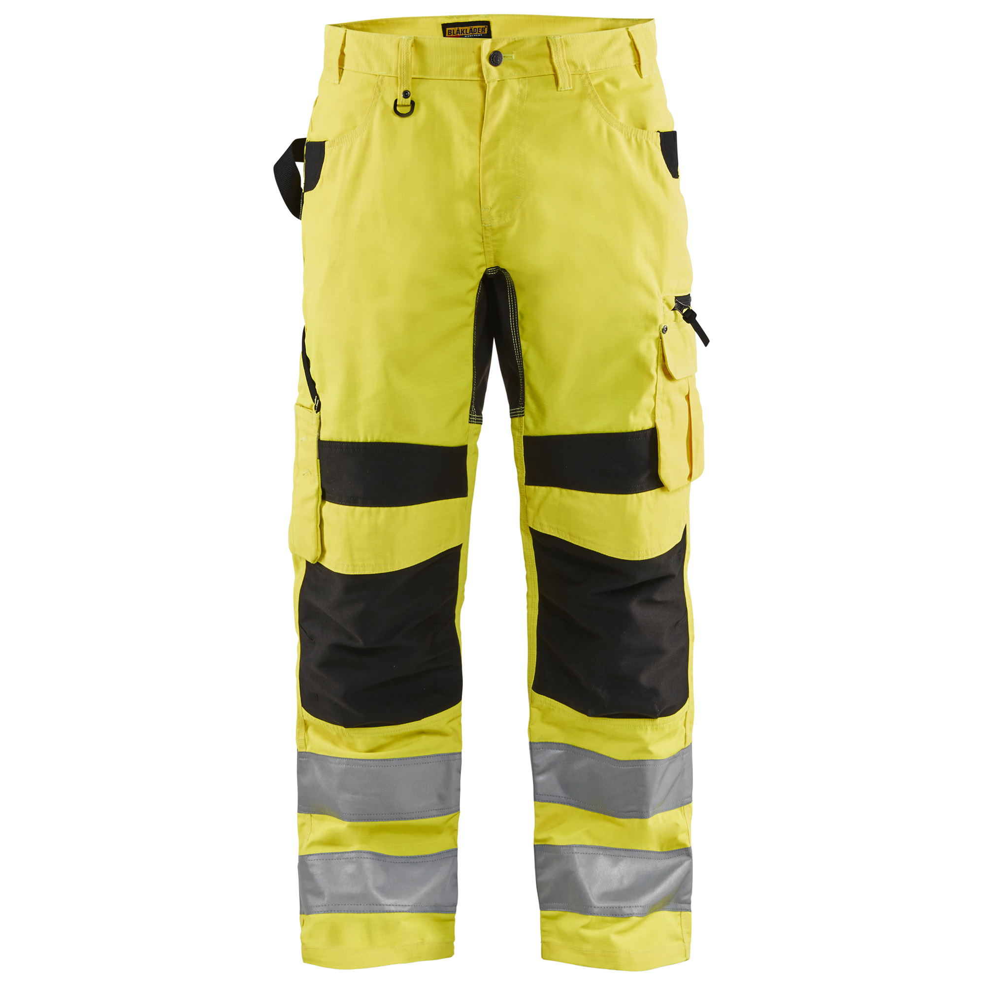 Details about   Mens Hi Viz Padded Work Trouser High Visibility Safety Elasticated Over Pants 