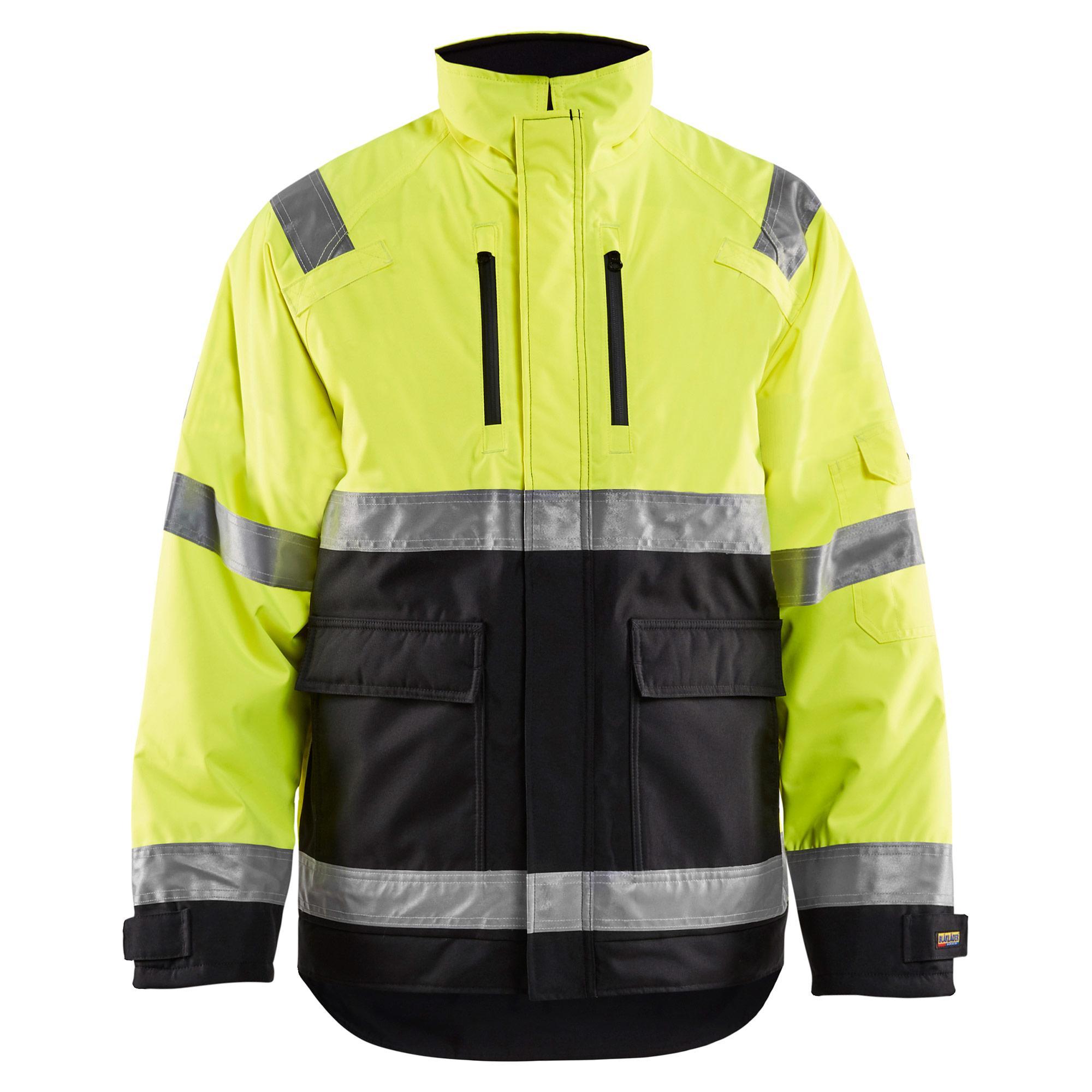 Blaklader Hi-Vis Soft Shell Reflective Rain Gear Jacket 4937 Large 