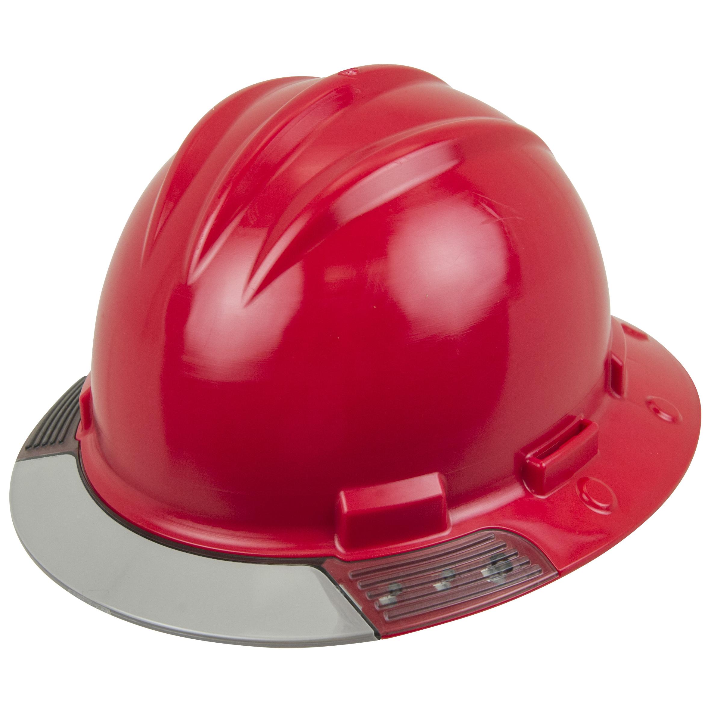 Bullard Avrdbg Aboveview Full Brim Hard Hat Ratchet Suspension