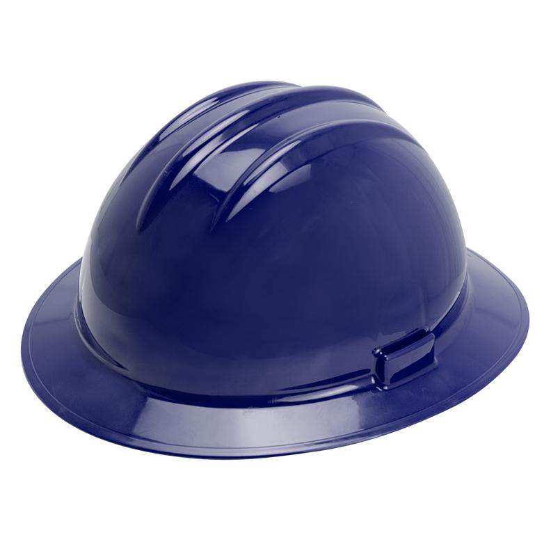 Purple hard hat full sales brim