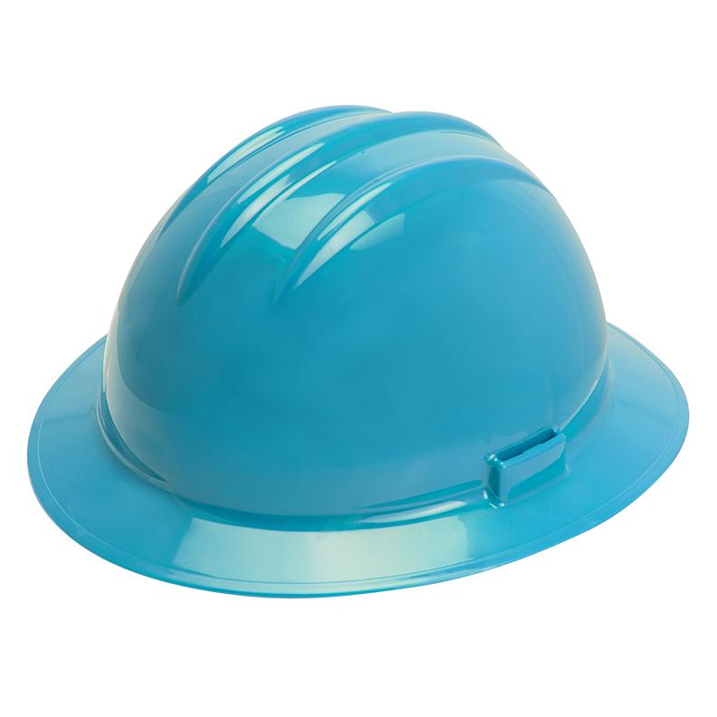 Bullard C35SKR Classic Extra-Large Full Brim Hard Hat Ratchet Suspension  Sky Blue Full Source
