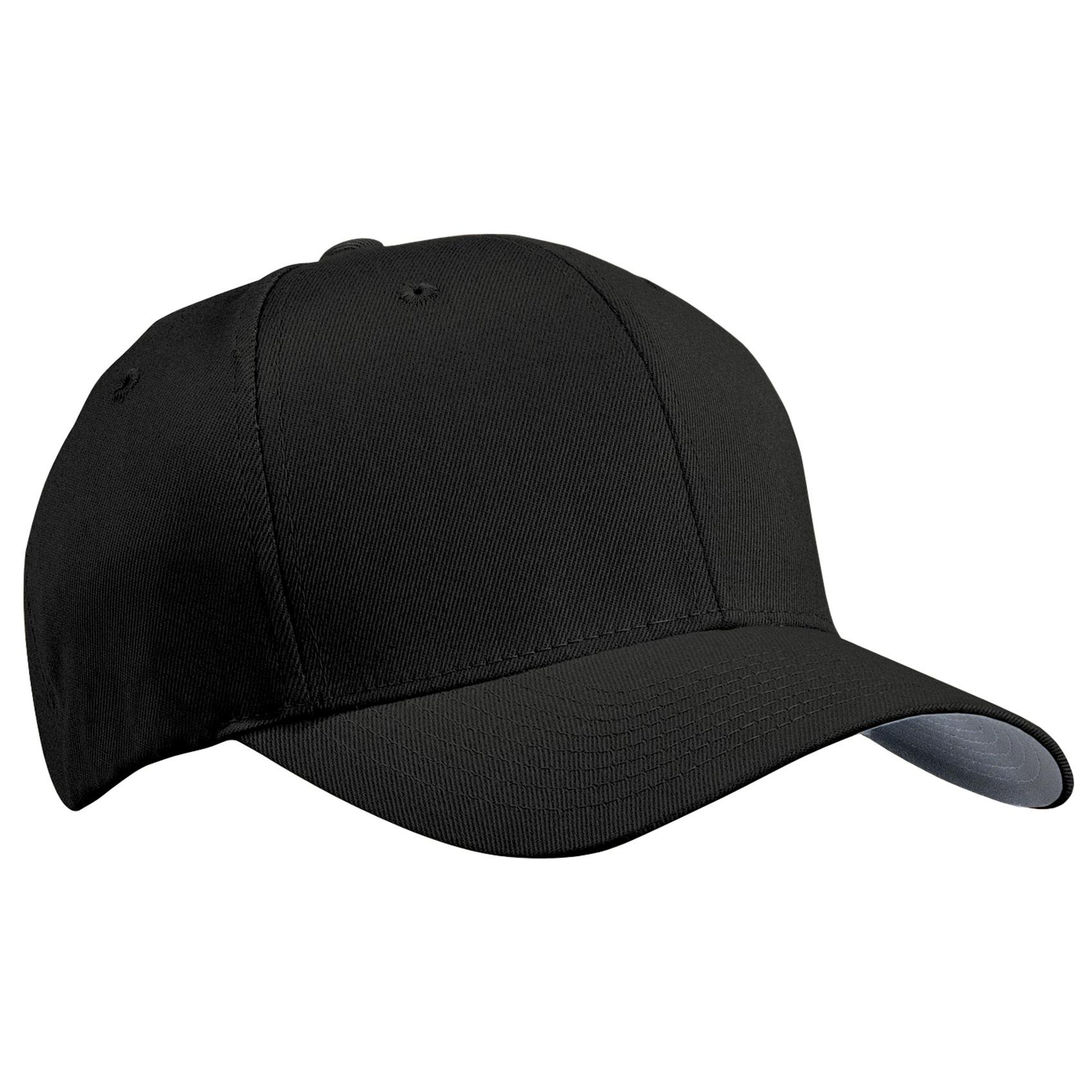 Port Authority C865 Flexfit Cap - Black | FullSource.com