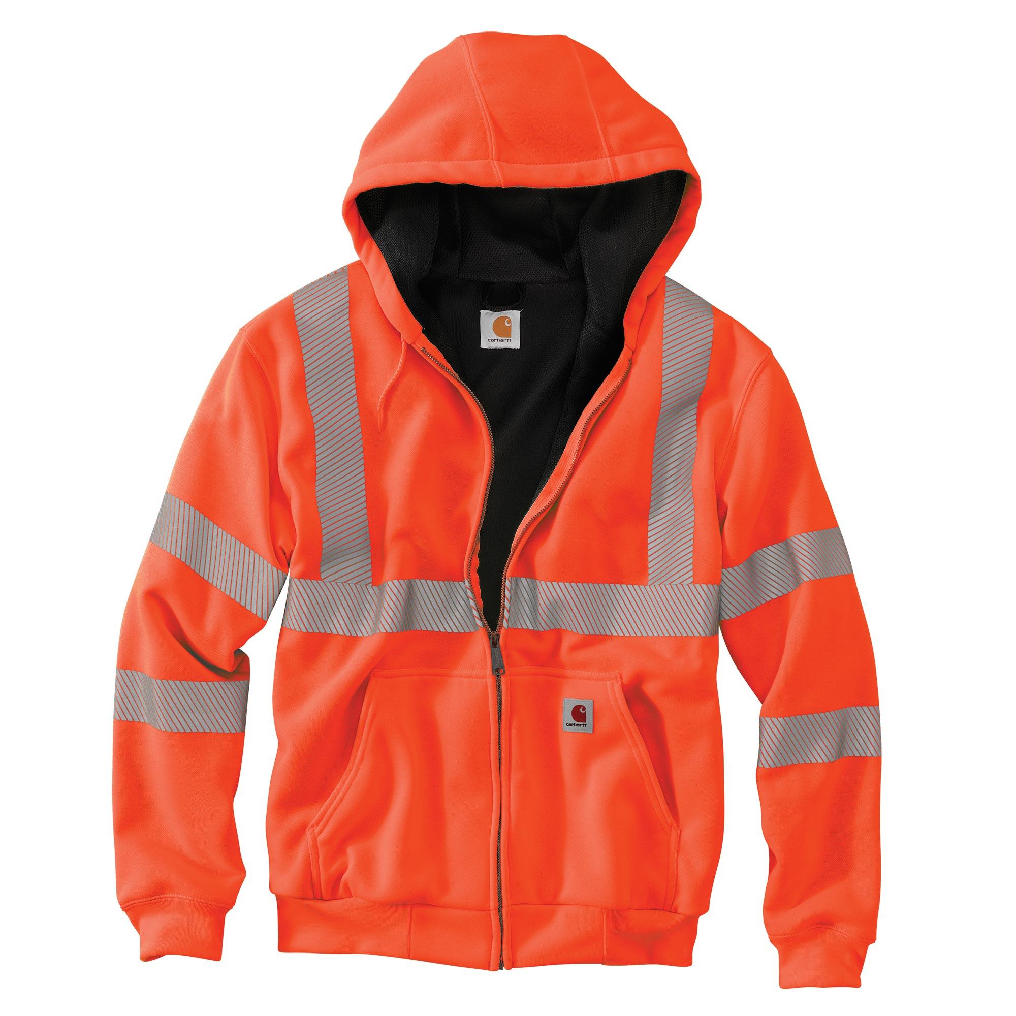 carhartt safety orange hoodie