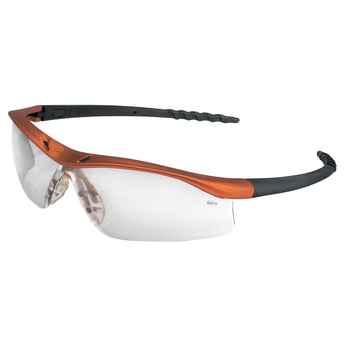 Crossfire 2254 Infinity Safety Glasses - Pink Frame - Clear Lens