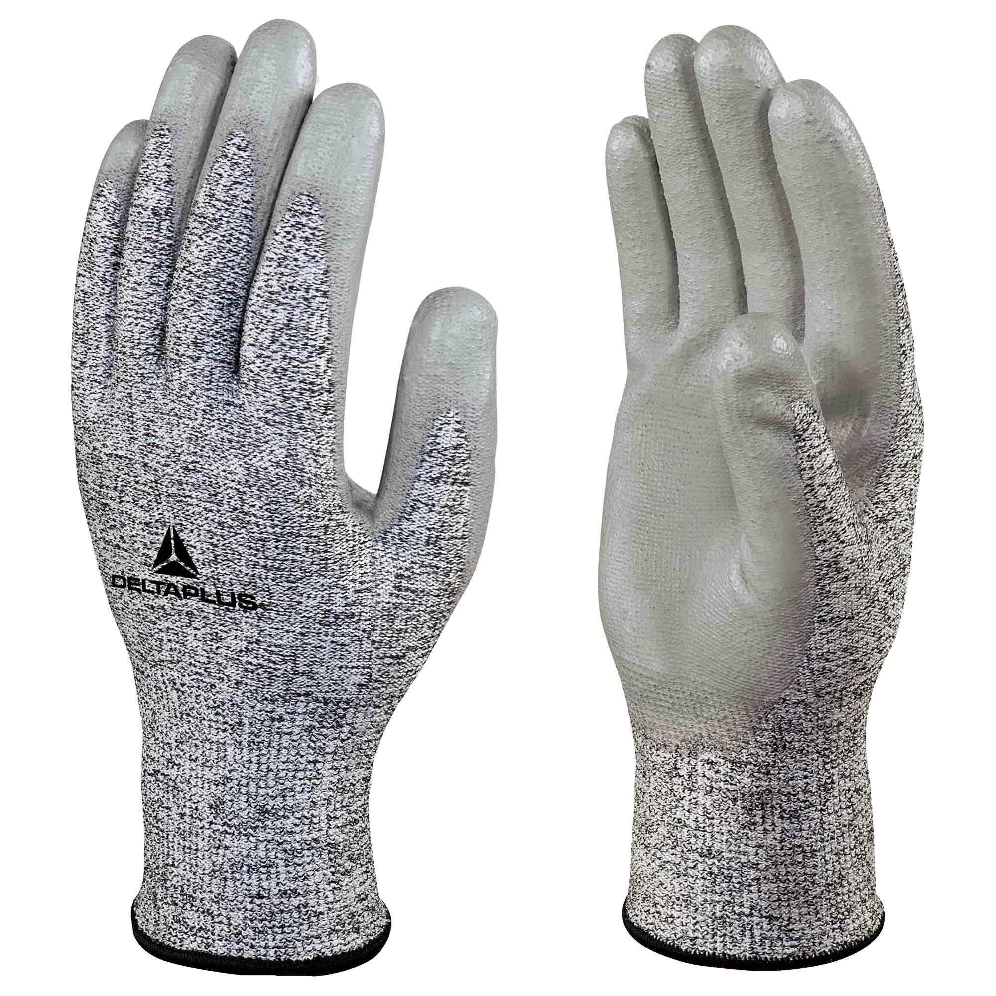 Seamless Knit Nylon Work Gloves with Microdot on Palm Medium(3Pairs)