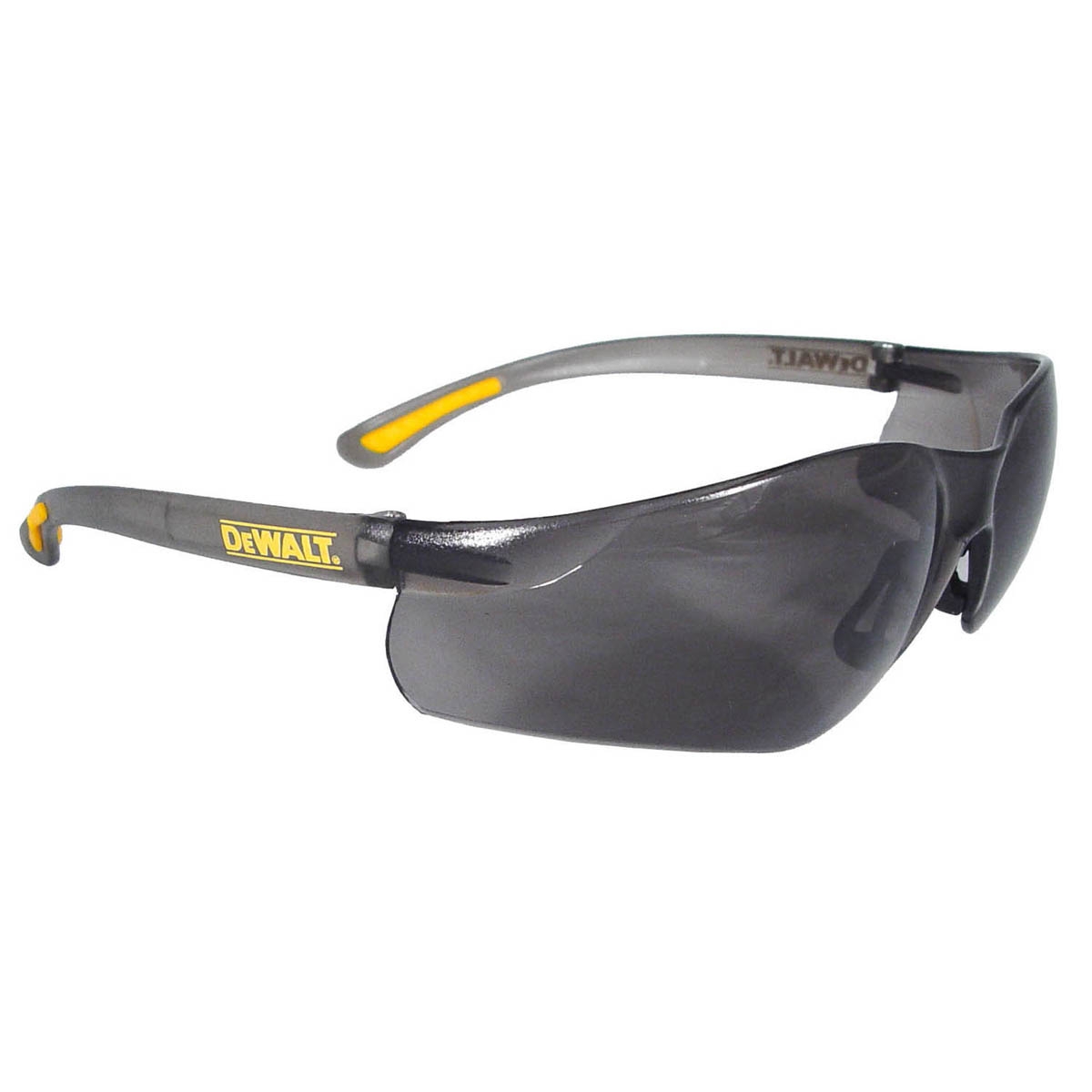 DeWalt DPG52-2 Contractor Pro Safety Glasses Gray Temples Smoke Lens  Full Source