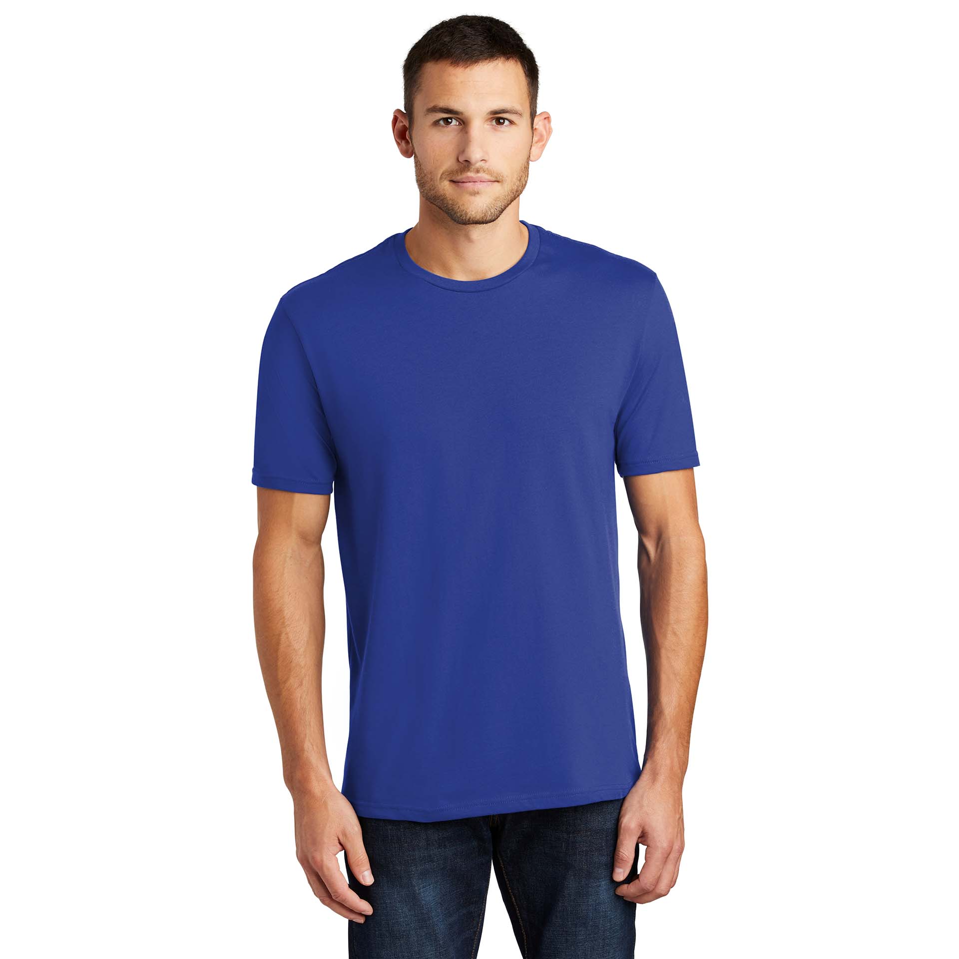 deep royal blue shirt