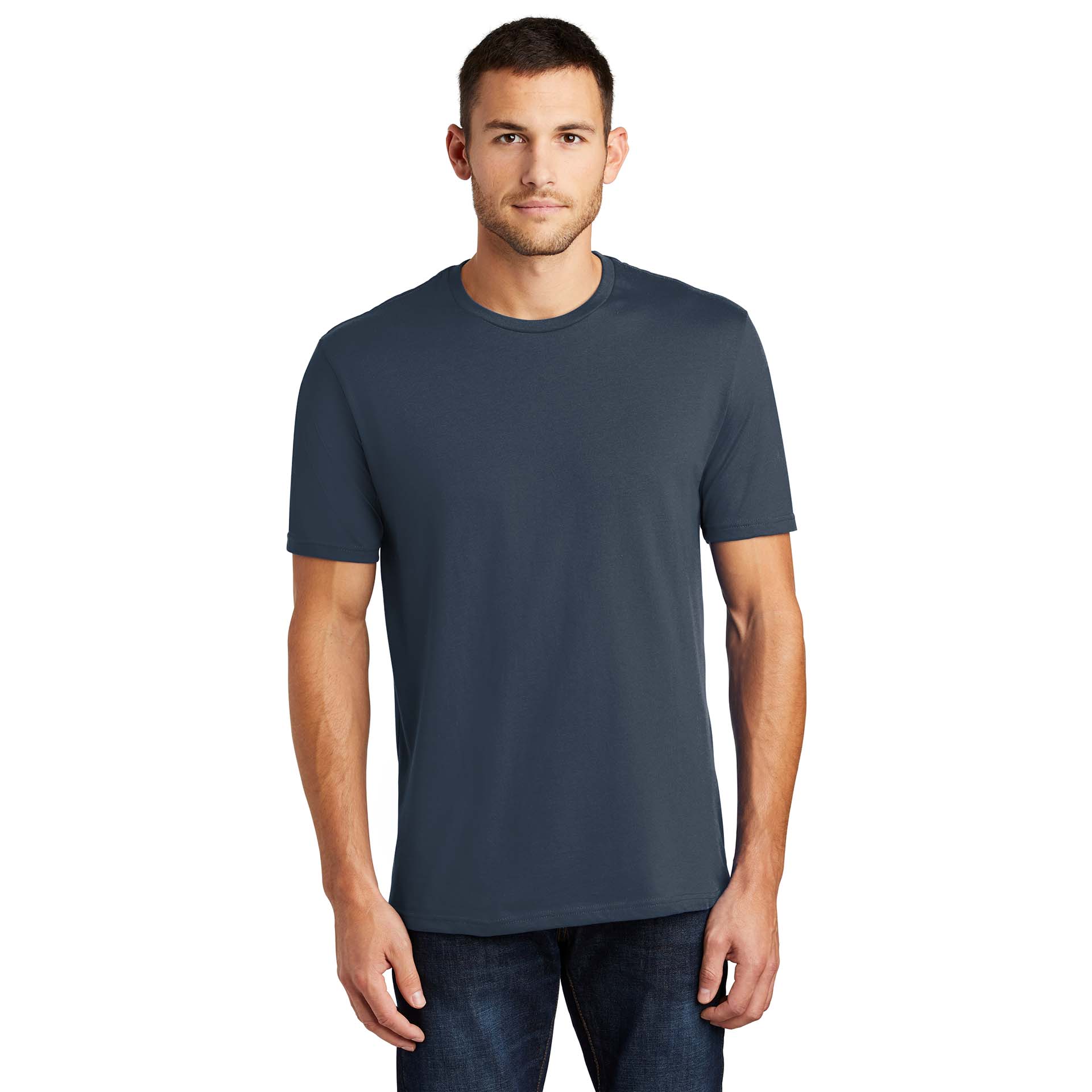 District DT104 Perfect Weight Tee - New Navy | Full Source