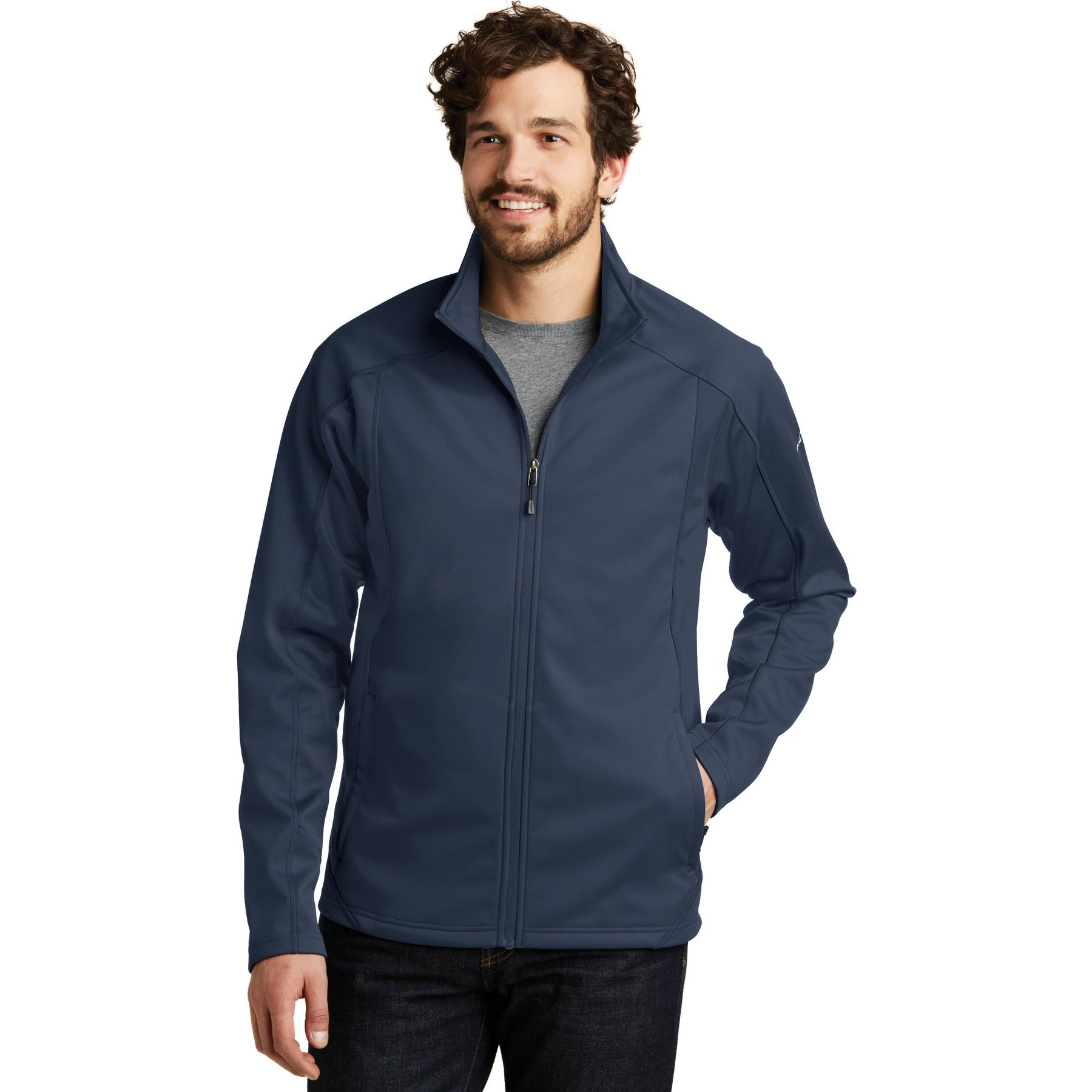 Eddie Bauer EB542 Trail Soft Shell Jacket - River Blue/Black | Full Source