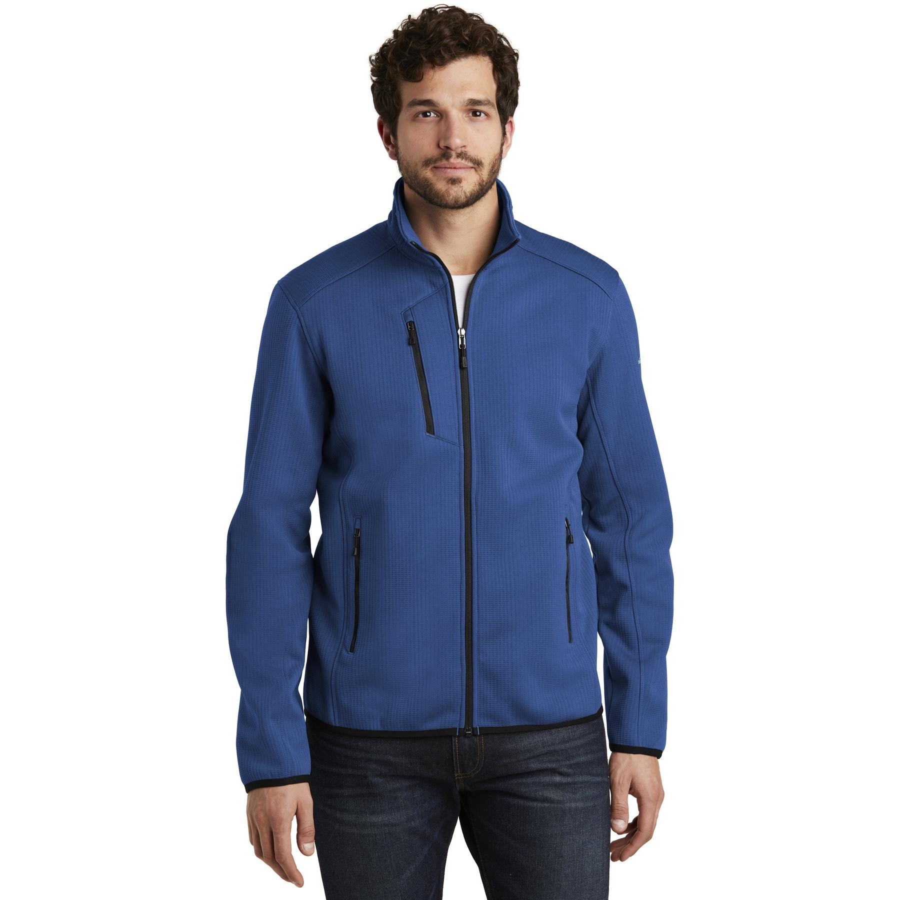 Eddie Bauer EB242 Dash Full-Zip Fleece Jacket - Cobalt Blue | Full