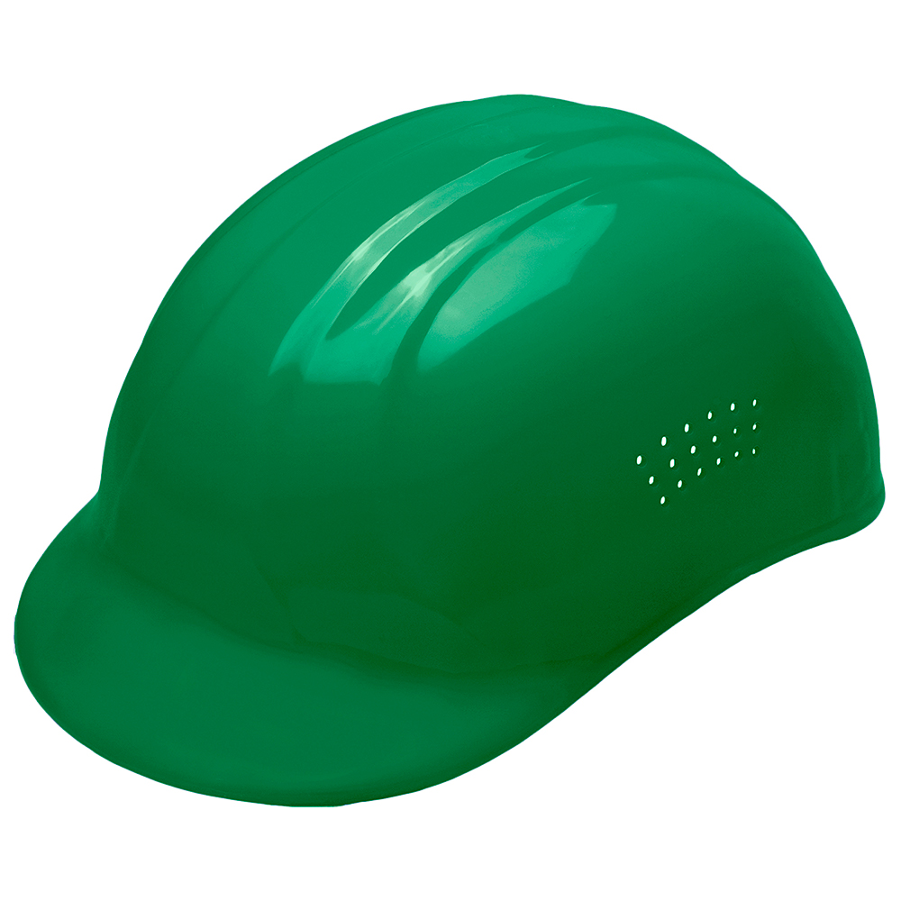 ERB by Delta Plus 19118 Vented 4-Point Suspension Bump Cap - Green