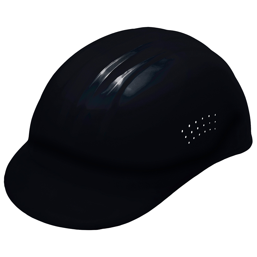 ERB by Delta Plus 19119 Vented 4-Point Suspension Bump Cap - Black