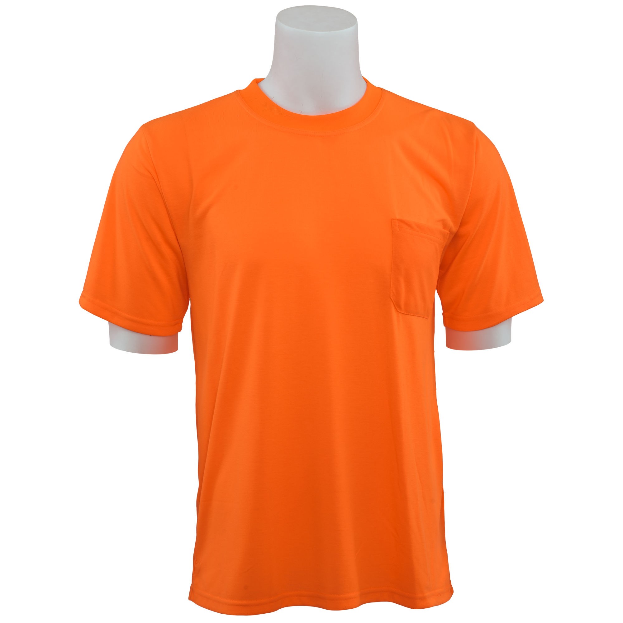 ERB 9601 Non ANSI Short Sleeve Safety Shirt Orange