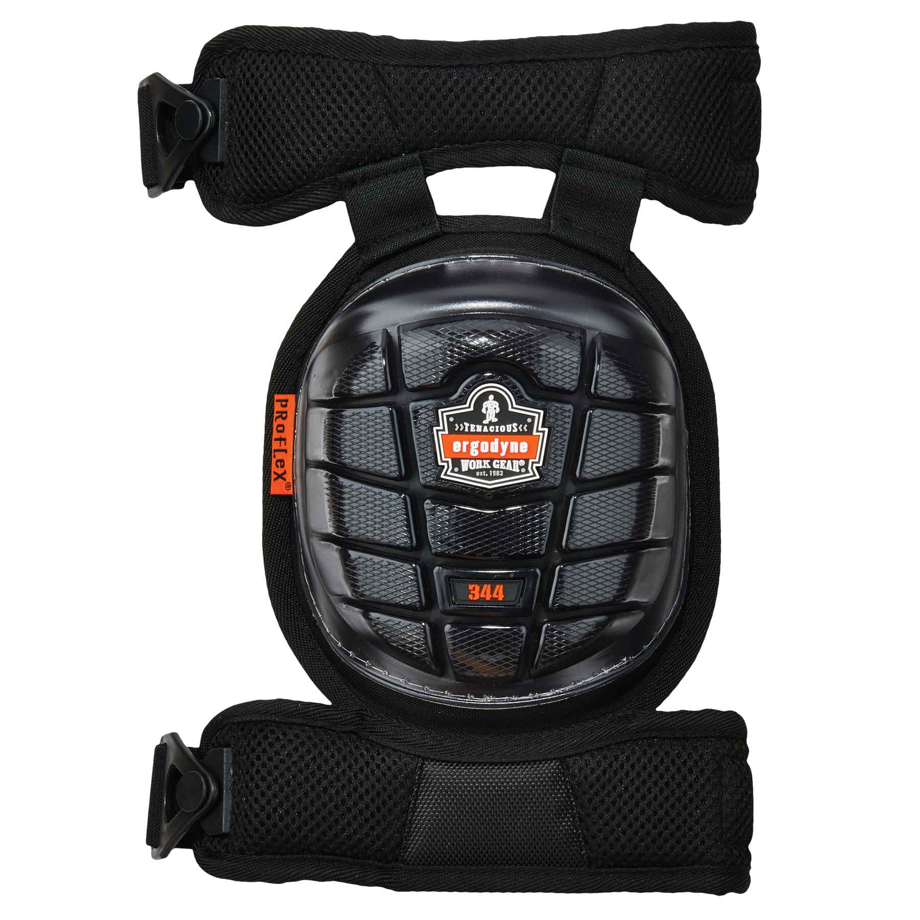 Coussin Repose-Genoux Ergodyne ProFlex 380 Standard - Protection Confortable Et Durable Orange 36x53 Cm
