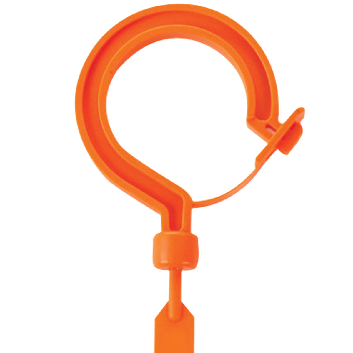 Squids 3540 Large Locking Hook, Short, Nylon, Orange, 44 lb Capacity, Ships in 1-3 Business Days