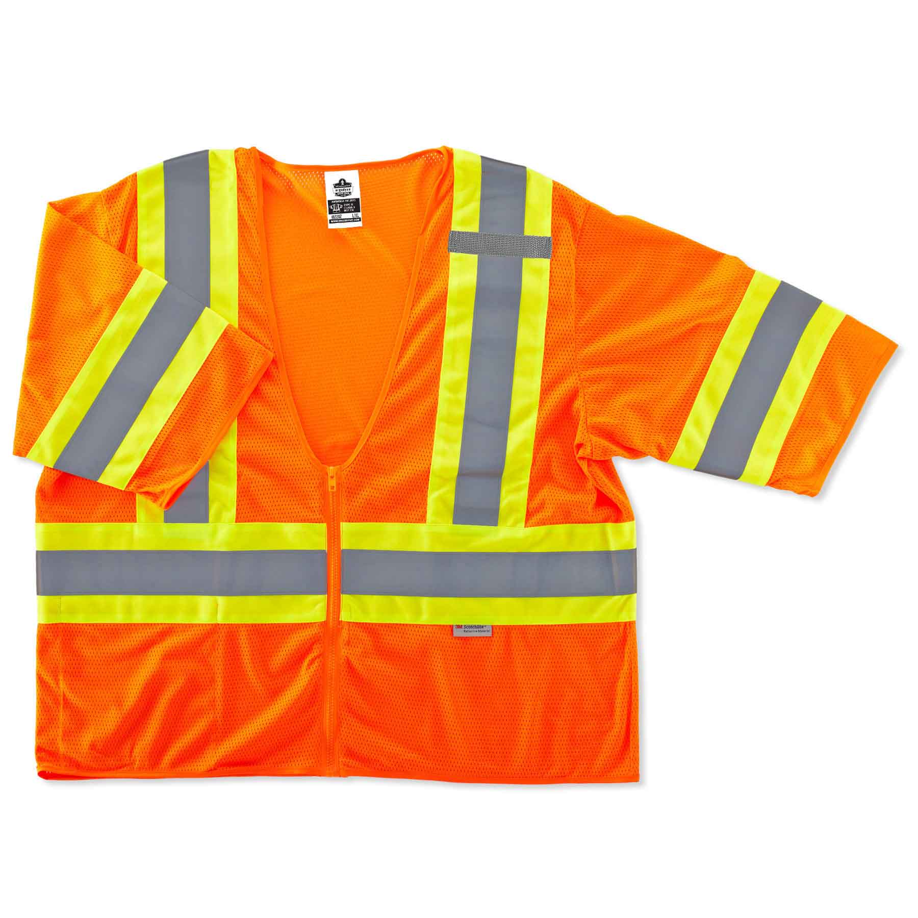 Large // X-Large Lime Ergodyne GloWear 8225HL Class 2 Standard Vest NEW