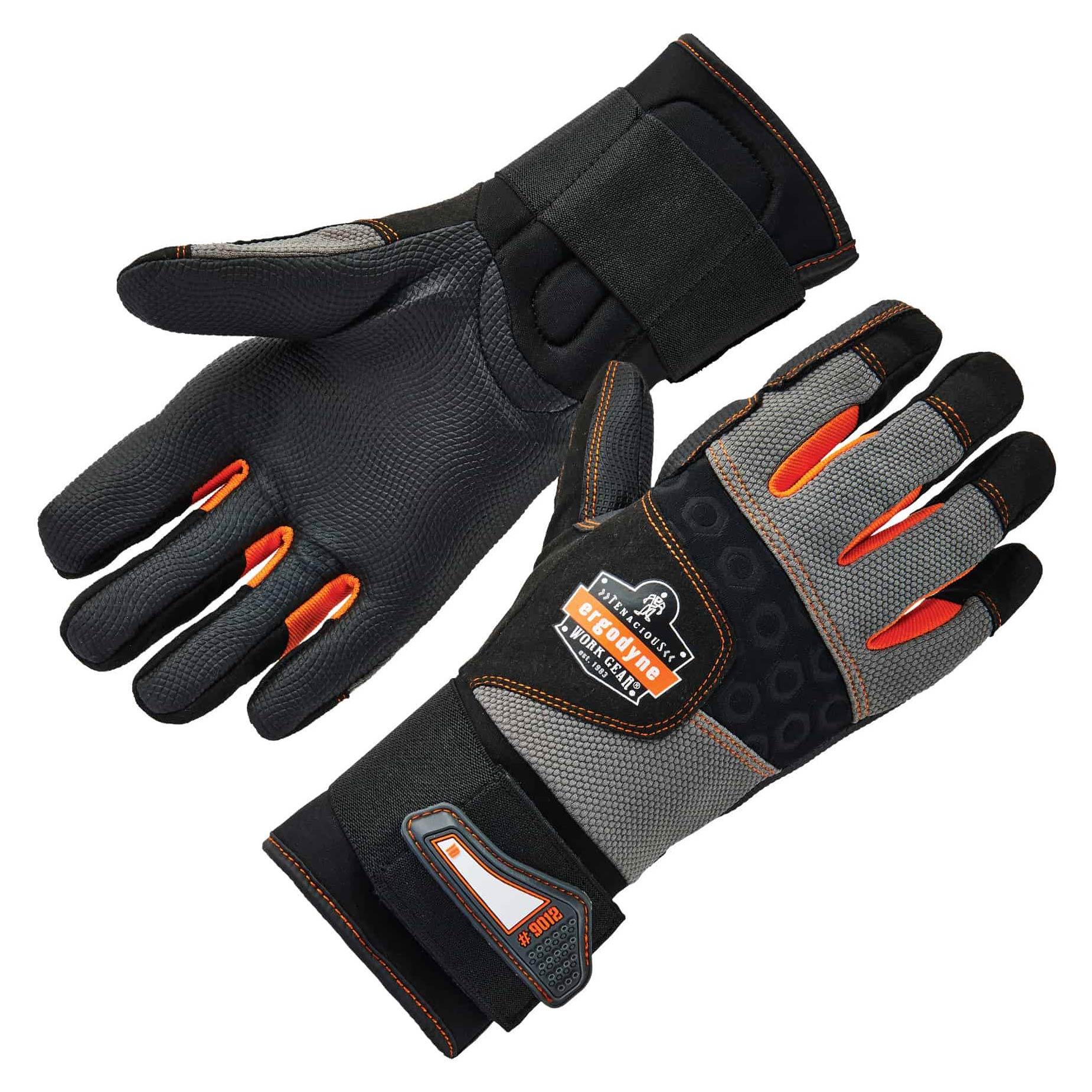 Ergodyne ProFlex 9012 ANSI/ISO-Certified Anti-Vibration Gloves +