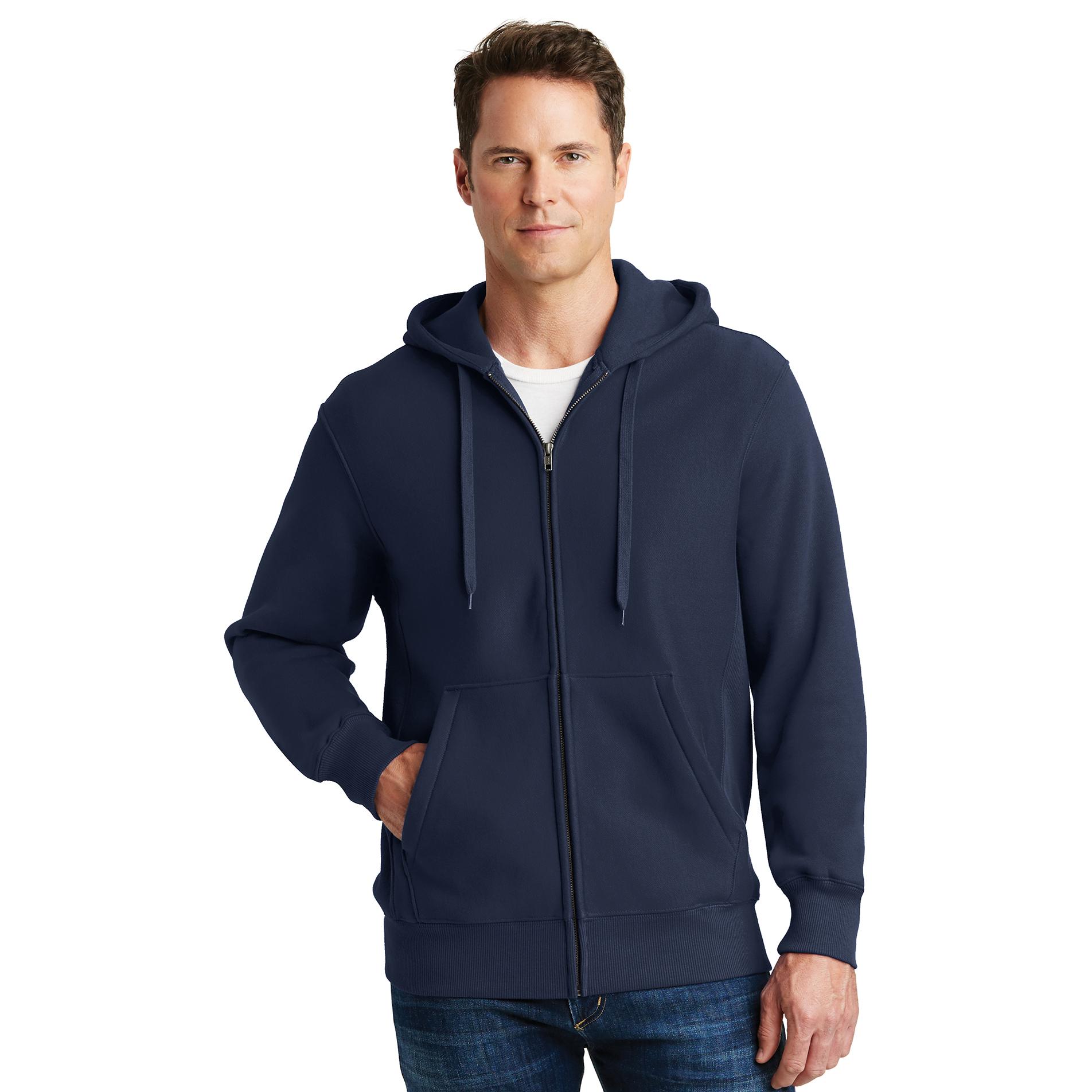 Sport-Tek F282 Super Heavyweight Full-Zip Hooded Sweatshirt - True