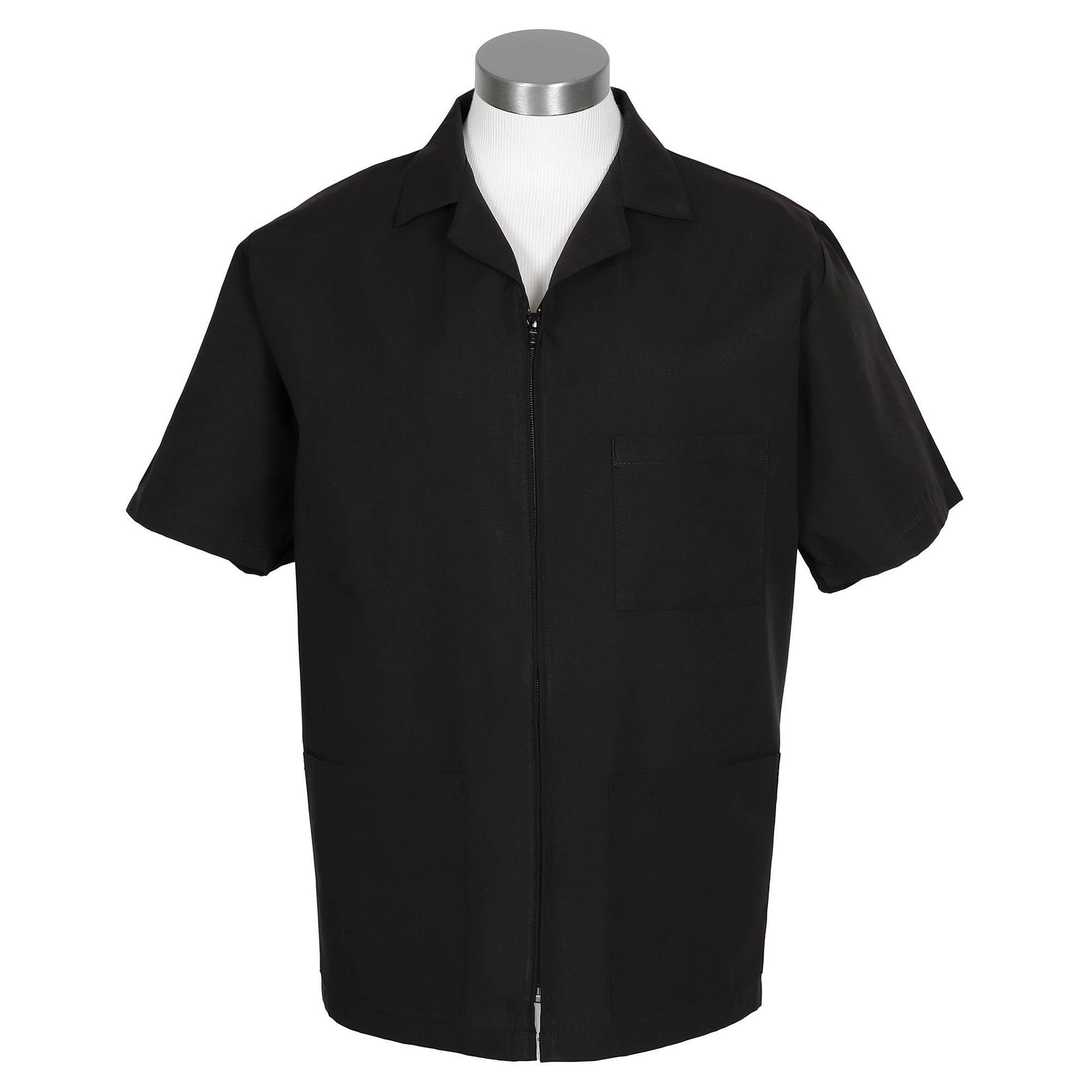 Fame K74 Zipper Unisex Smock - Black | Full Source