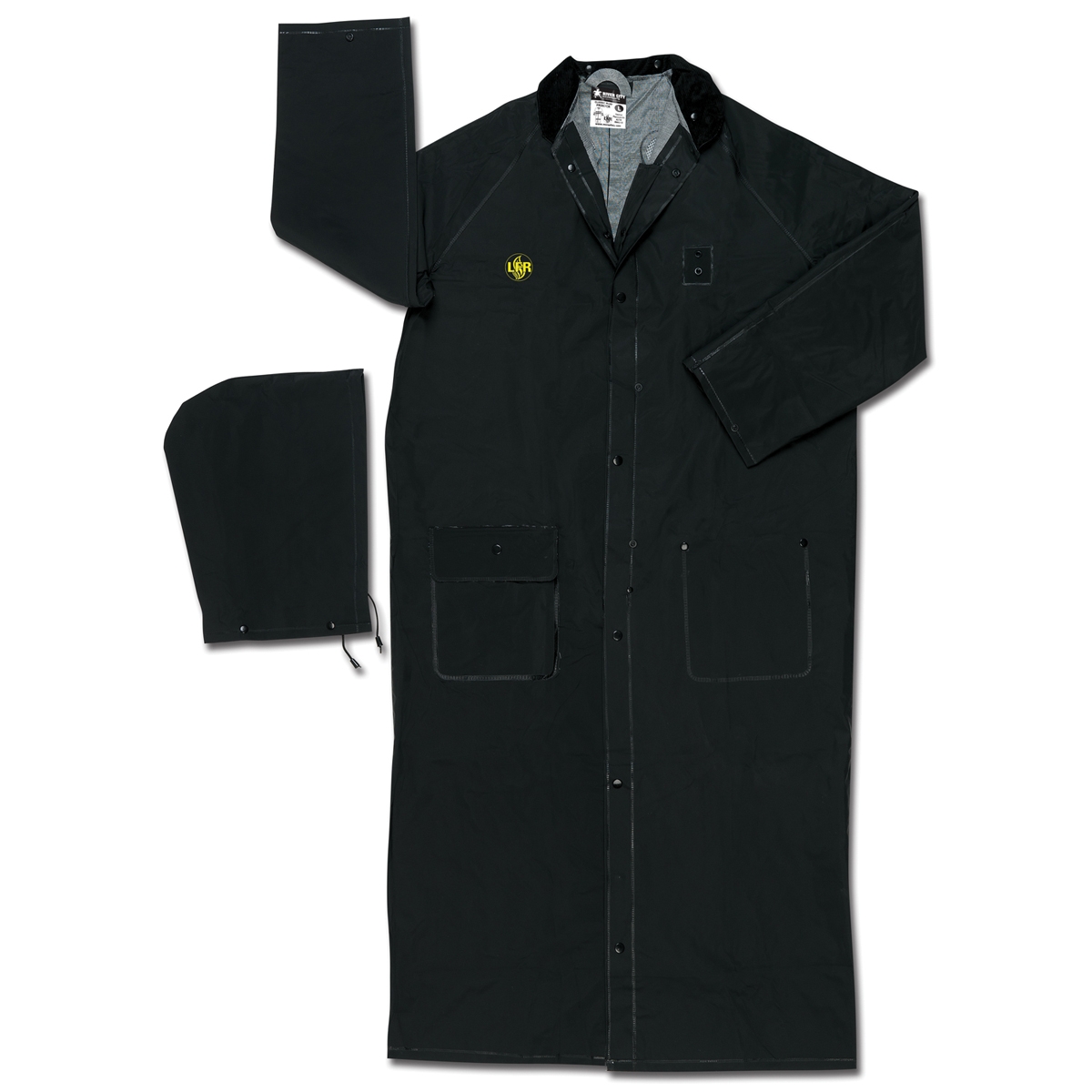 River City Dominator 2 Piece Suit Jacket with Bib Trousers PVC/Polyester XXXXL