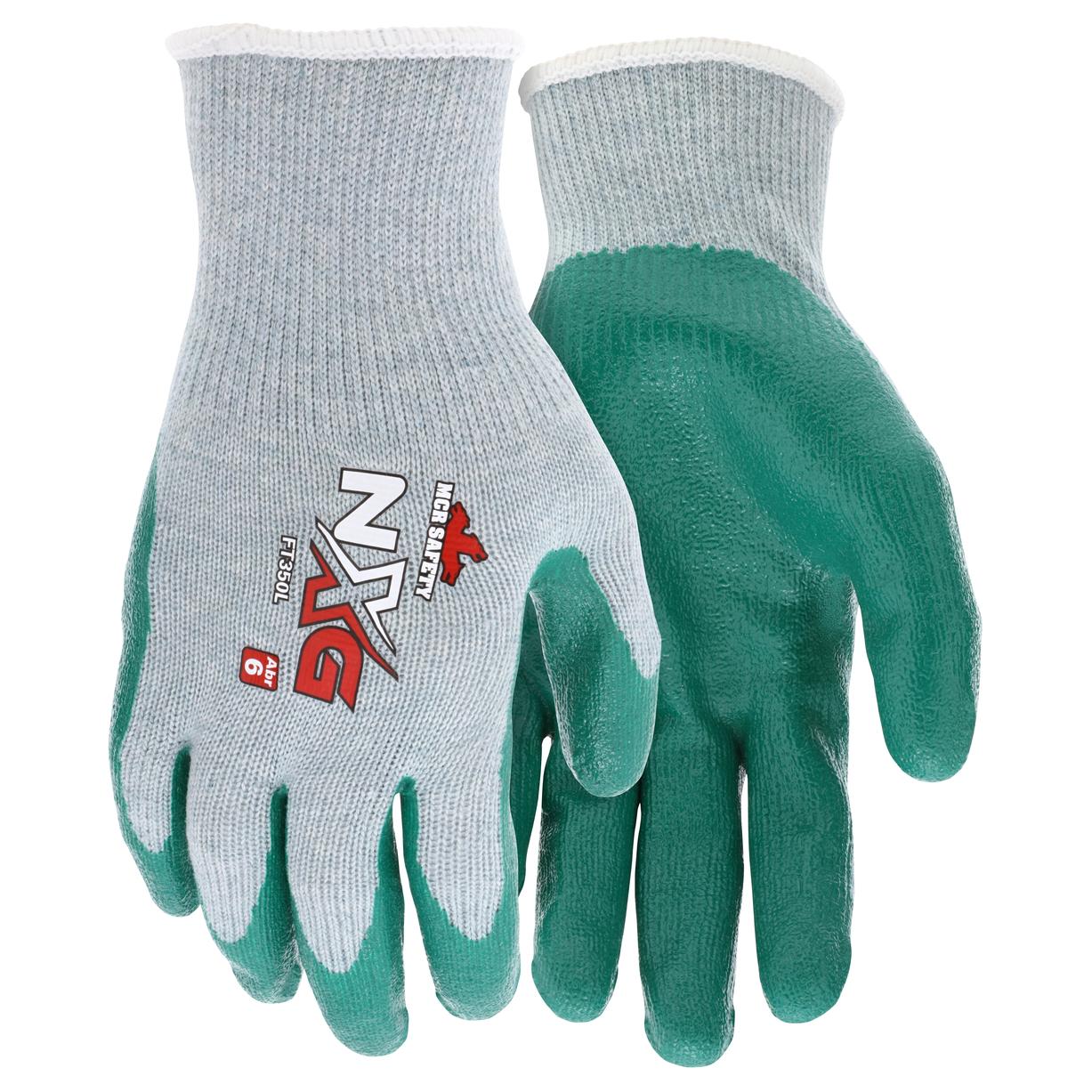 Pyramex Safety GL401 Gray Poly-Torq Polyurethane Dipped Gloves - Single Pair