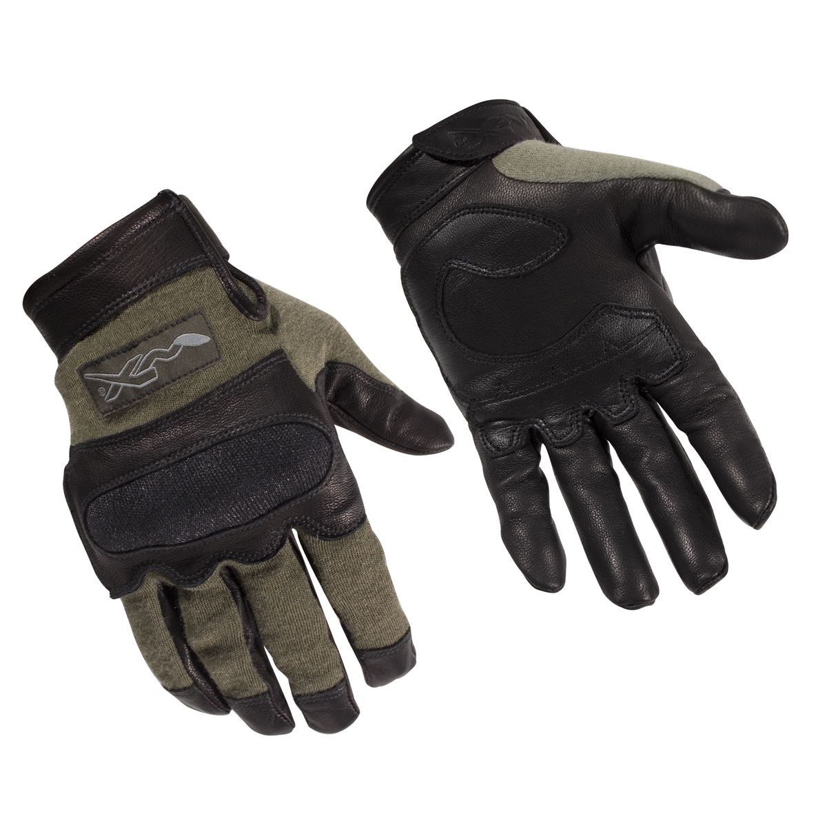 Wiley X Hybrid Hard Knuckle Gloves - Foliage Green | Full Source