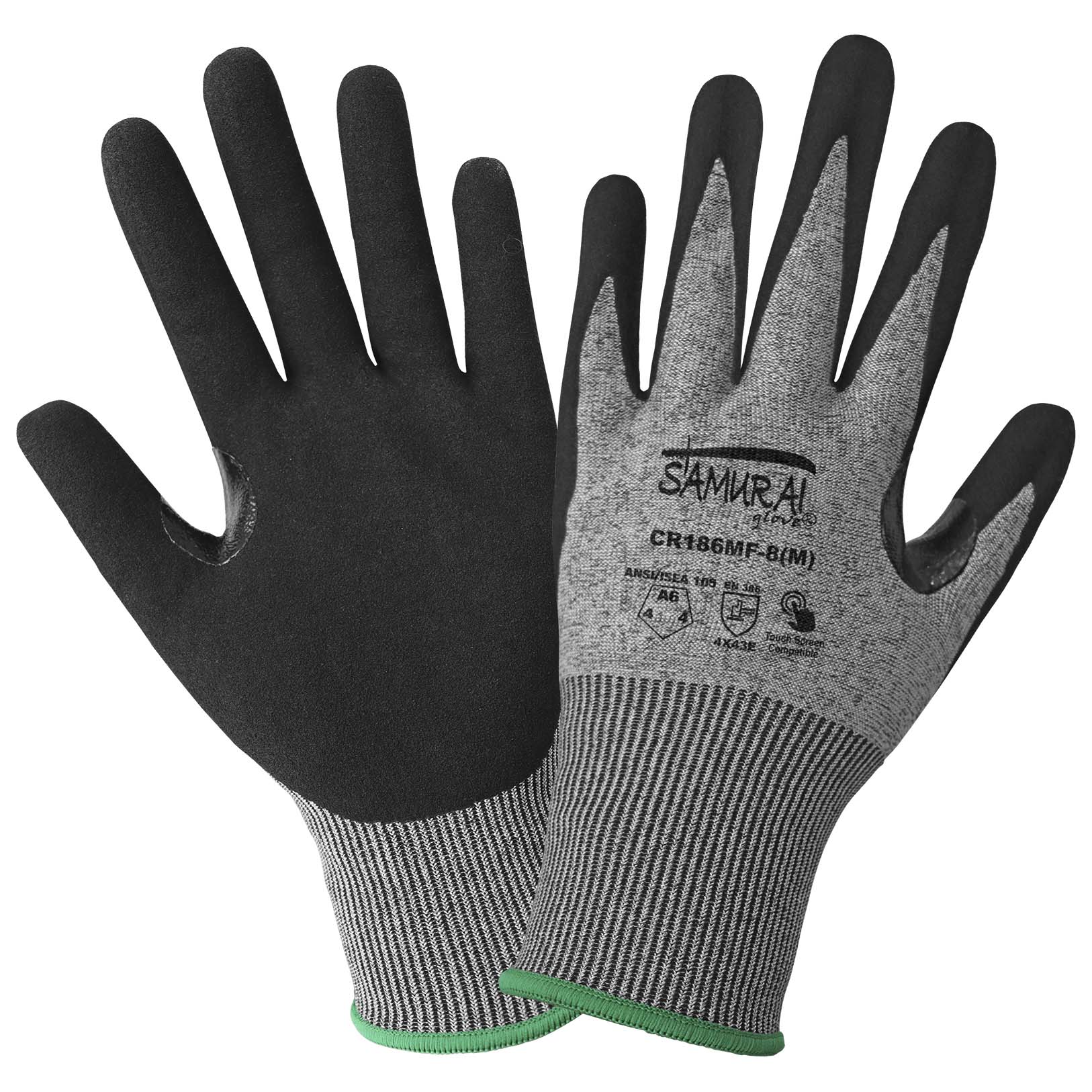Global Glove CR186MF Samurai Glove Tuffalene Touchscreen Cut