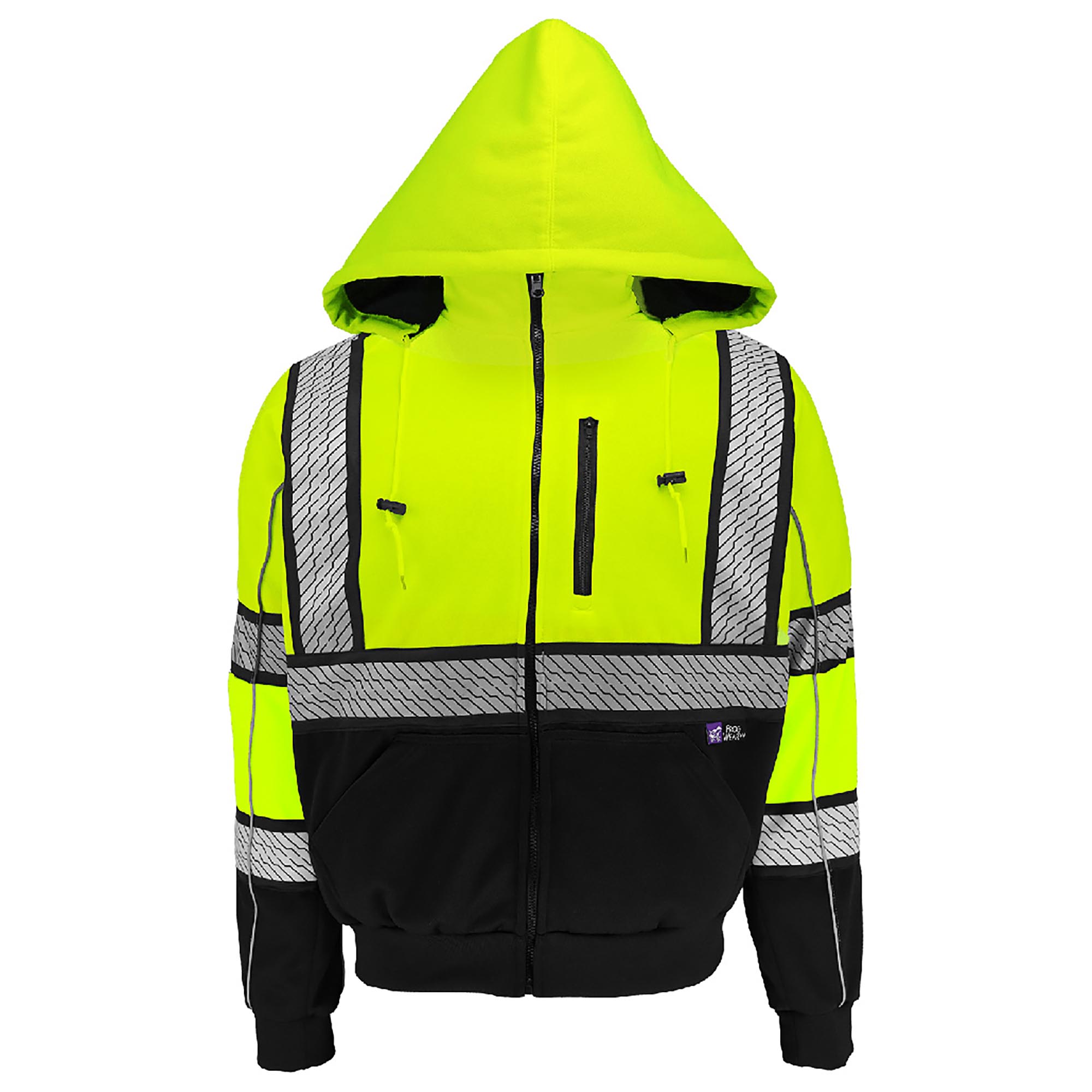 Global Glove GLOHS3 FrogWear Type R Class 3 Black Bottom Sweatshirt